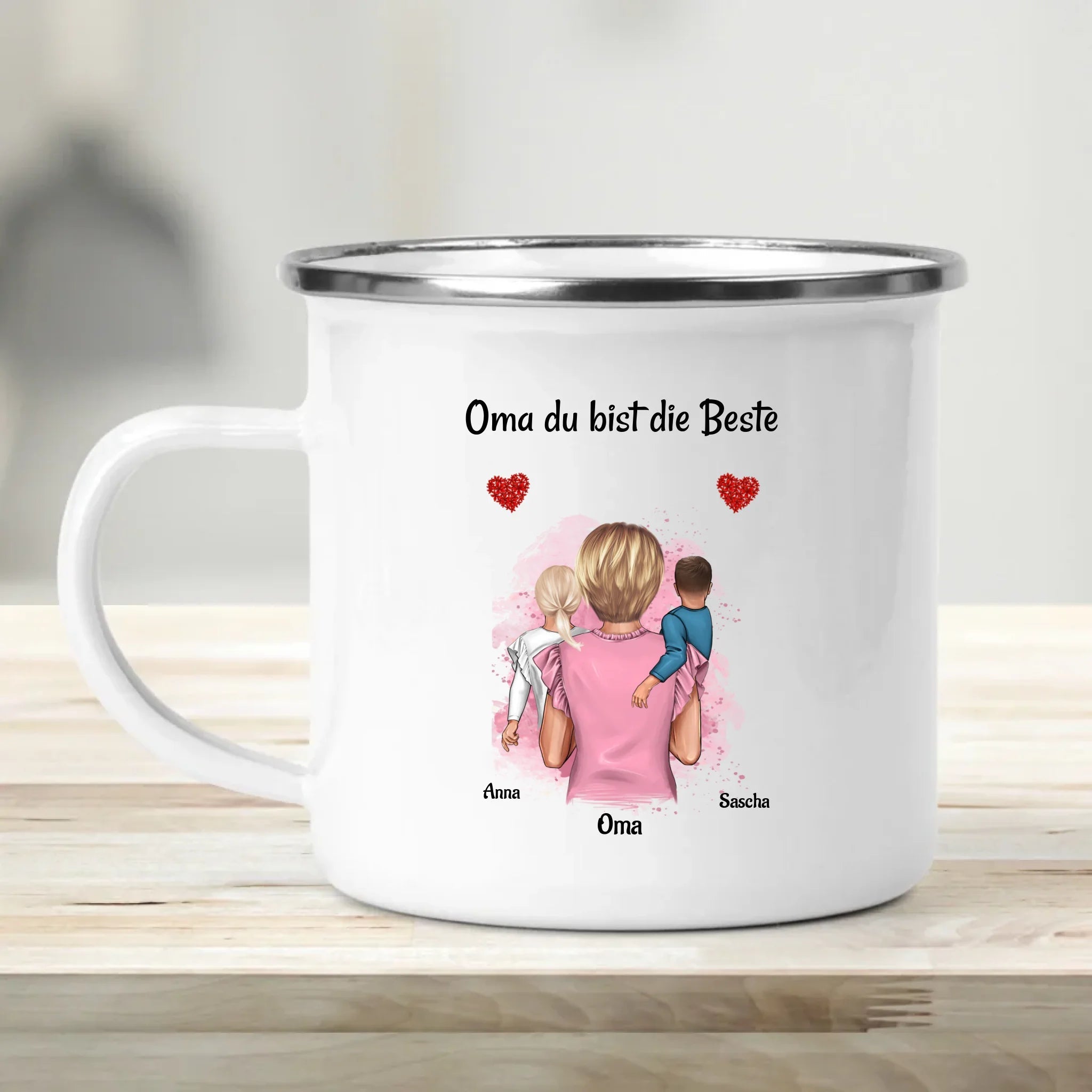Personalisiert Tasse für Oma Geschenk von Enkelkinder - Cantty