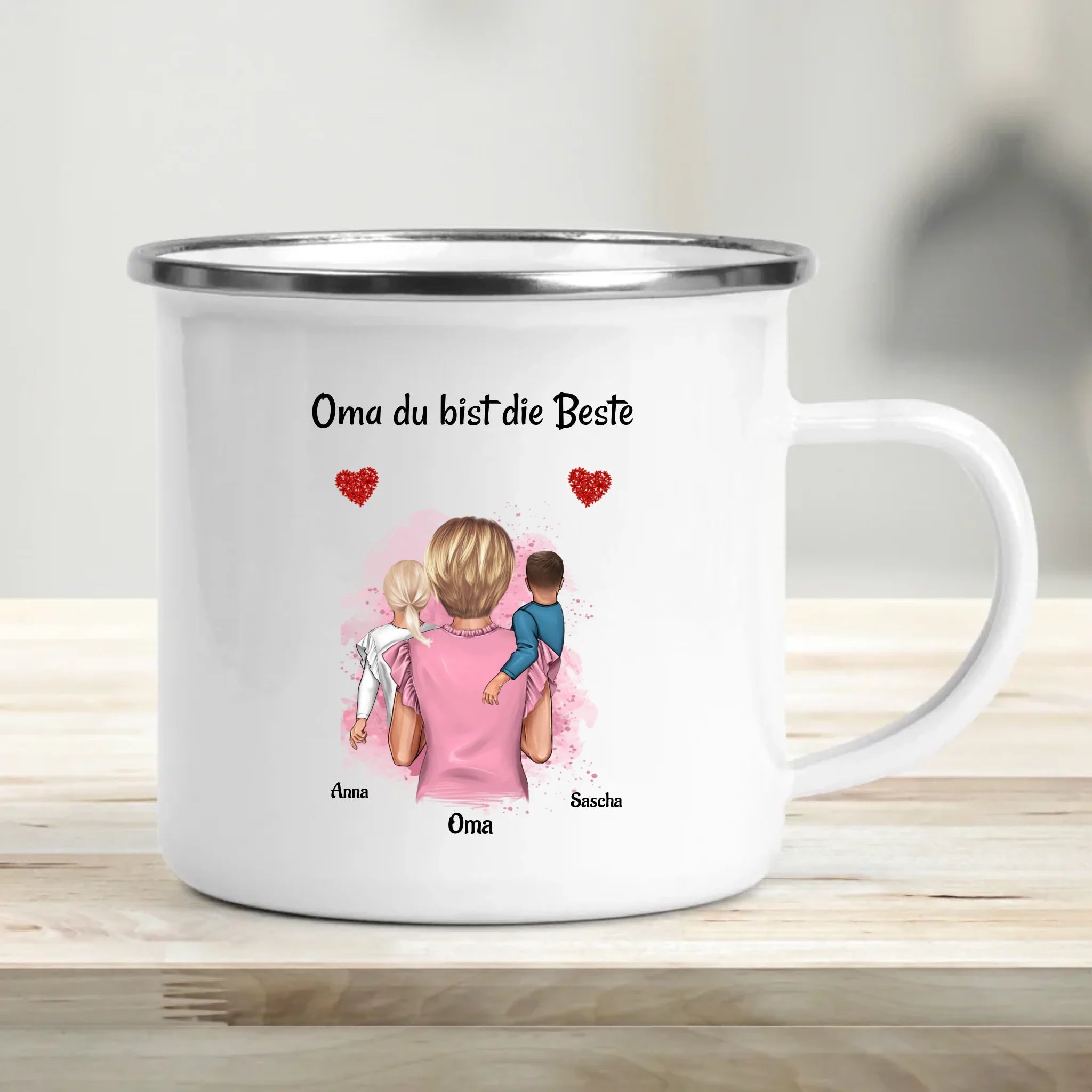 Personalisiert Tasse für Oma Geschenk von Enkelkinder - Cantty