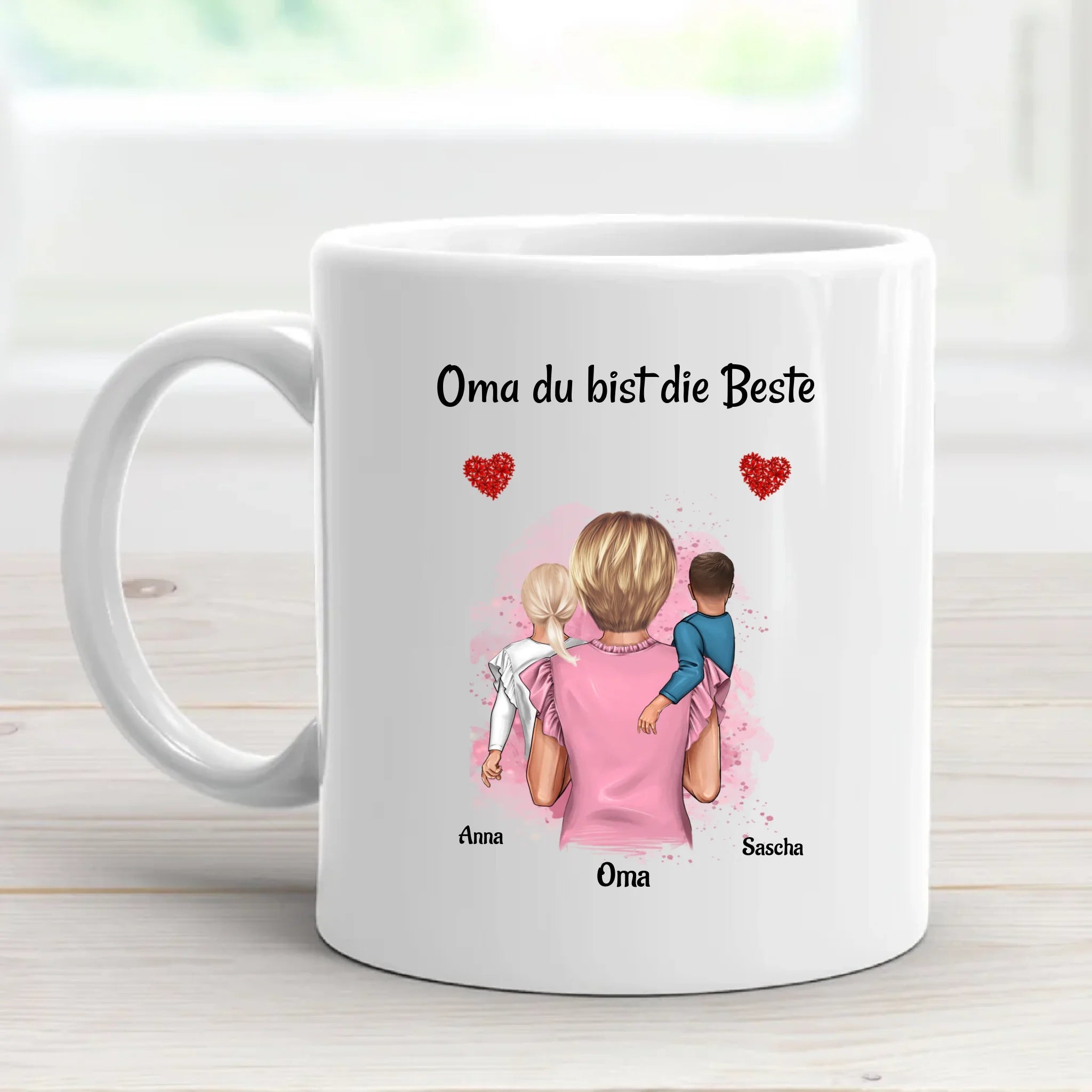 Personalisiert Tasse für Oma Geschenk von Enkelkinder - Cantty