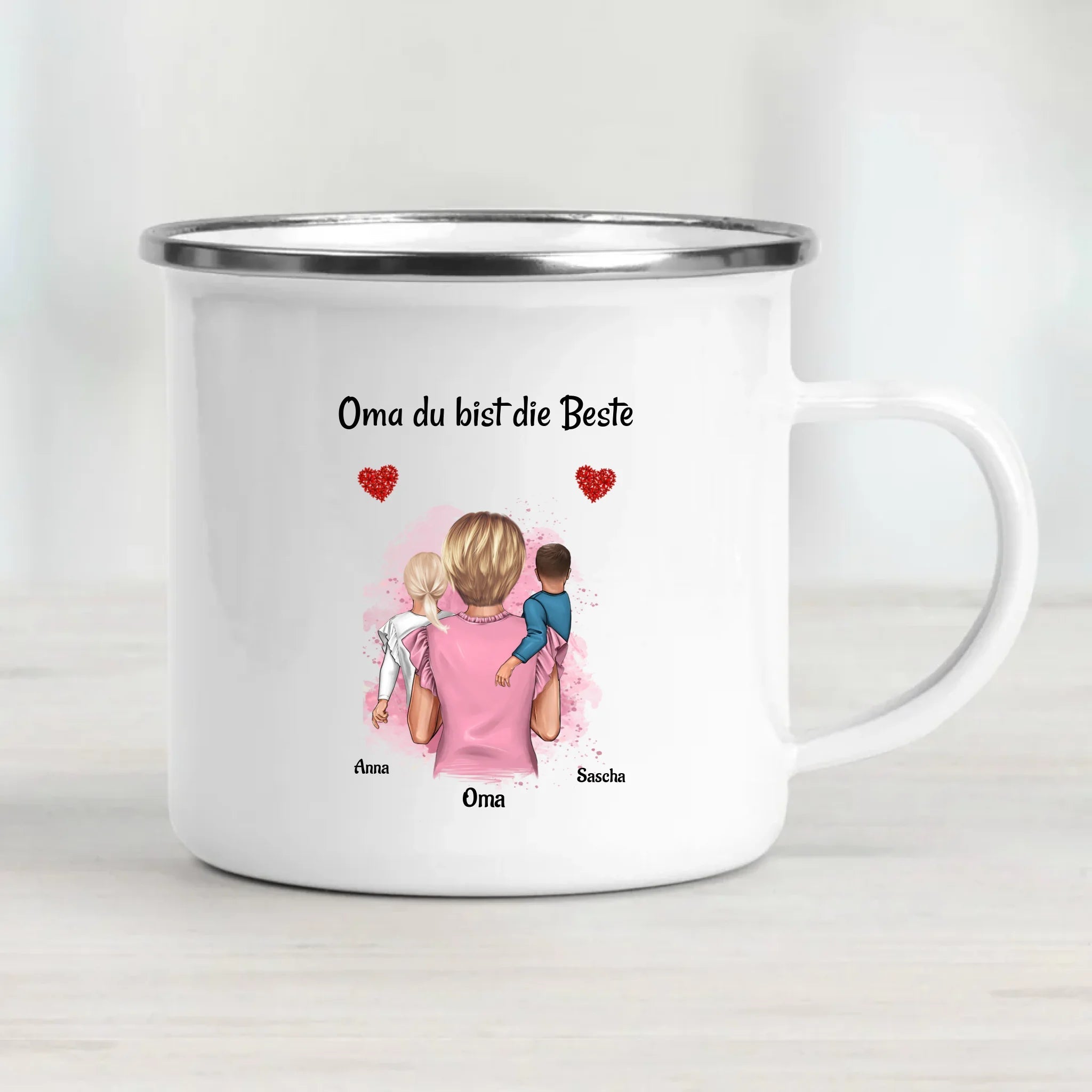 Personalisiert Tasse für Oma Geschenk von Enkelkinder - Cantty