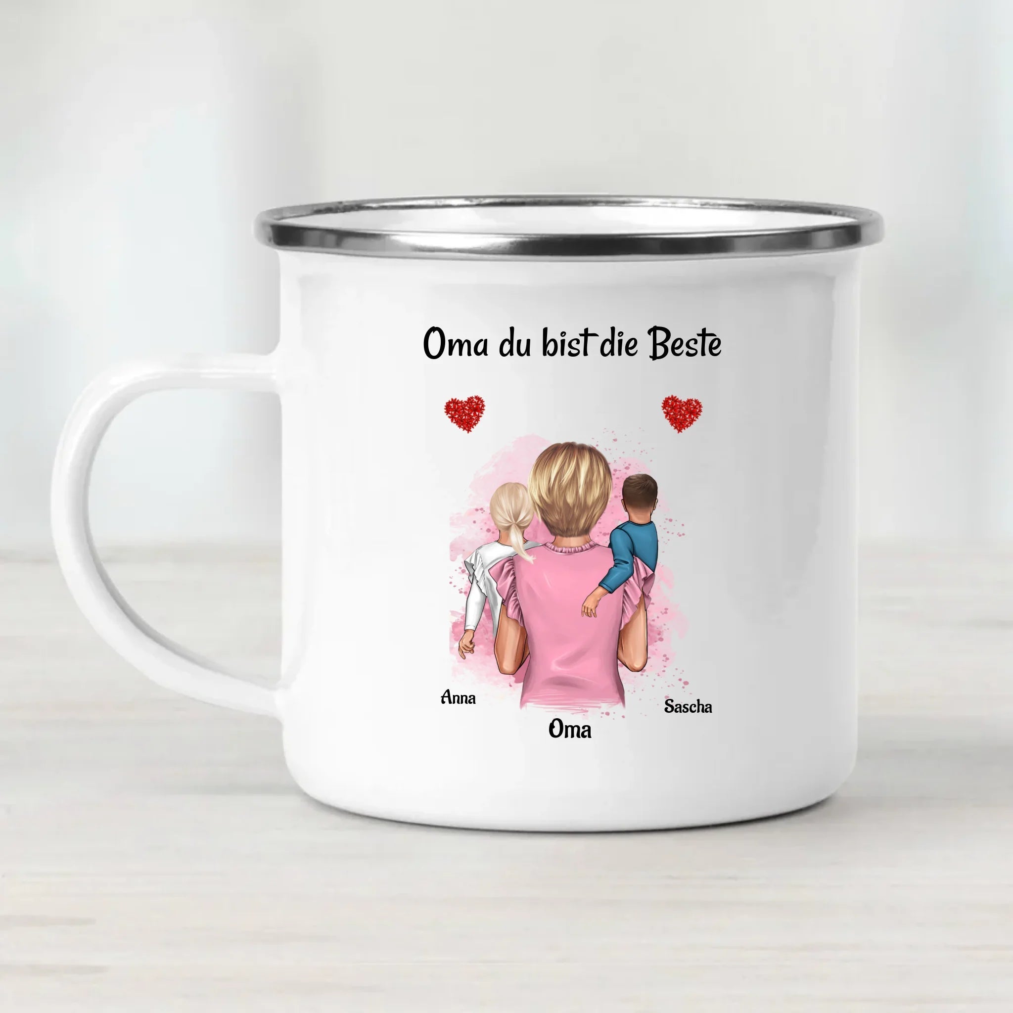 Personalisiert Tasse für Oma Geschenk von Enkelkinder - Cantty