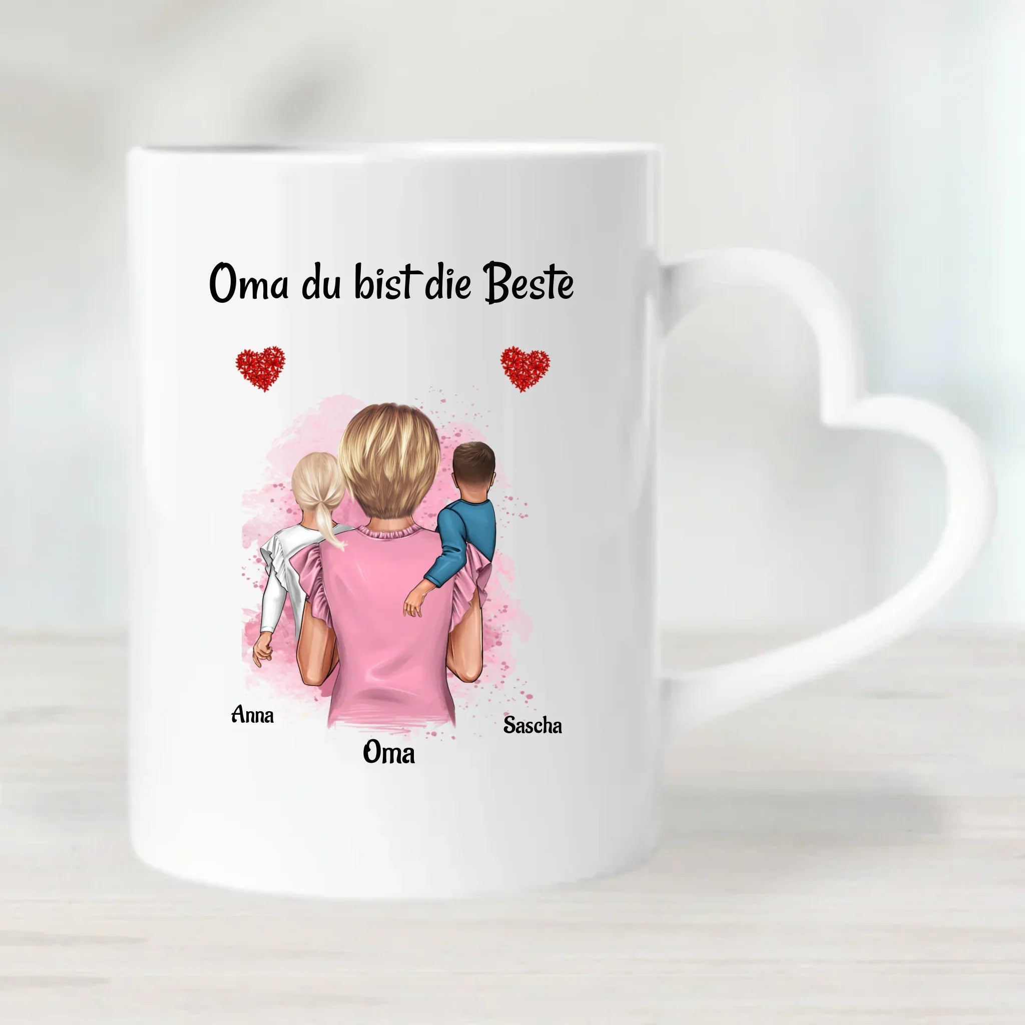 Personalisiert Tasse für Oma Geschenk von Enkelkinder - Cantty