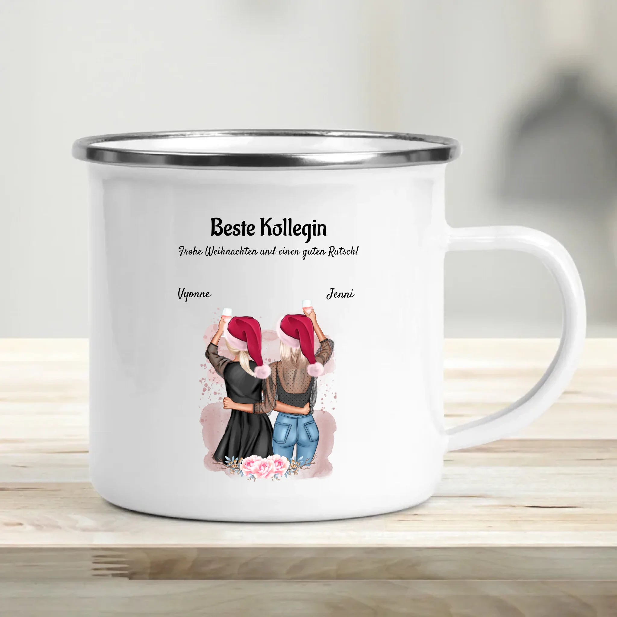 Personalisierte Arbeitskollegin Tasse Geschenk Weihnachten - Cantty