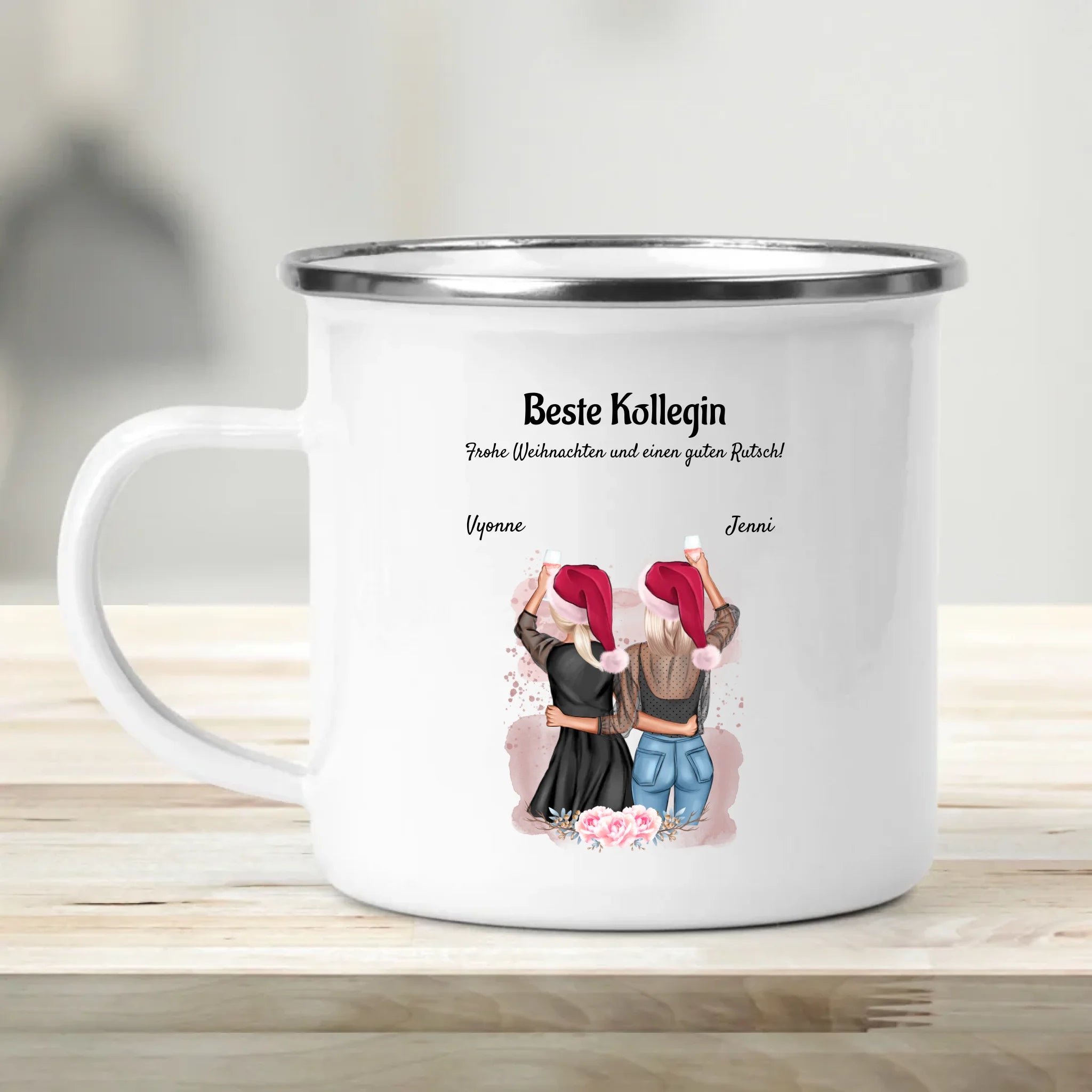 Personalisierte Arbeitskollegin Tasse Geschenk Weihnachten - Cantty
