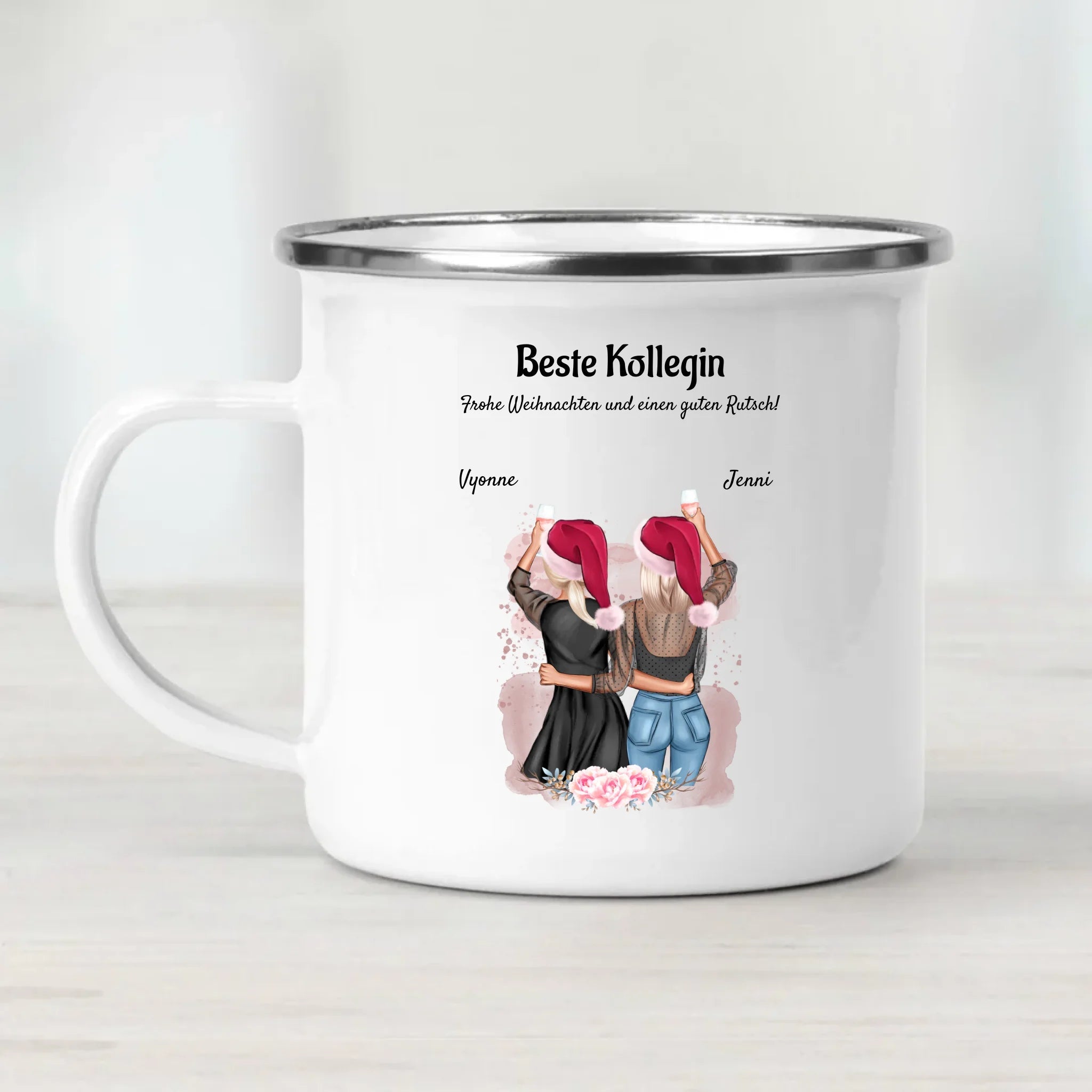 Personalisierte Arbeitskollegin Tasse Geschenk Weihnachten - Cantty