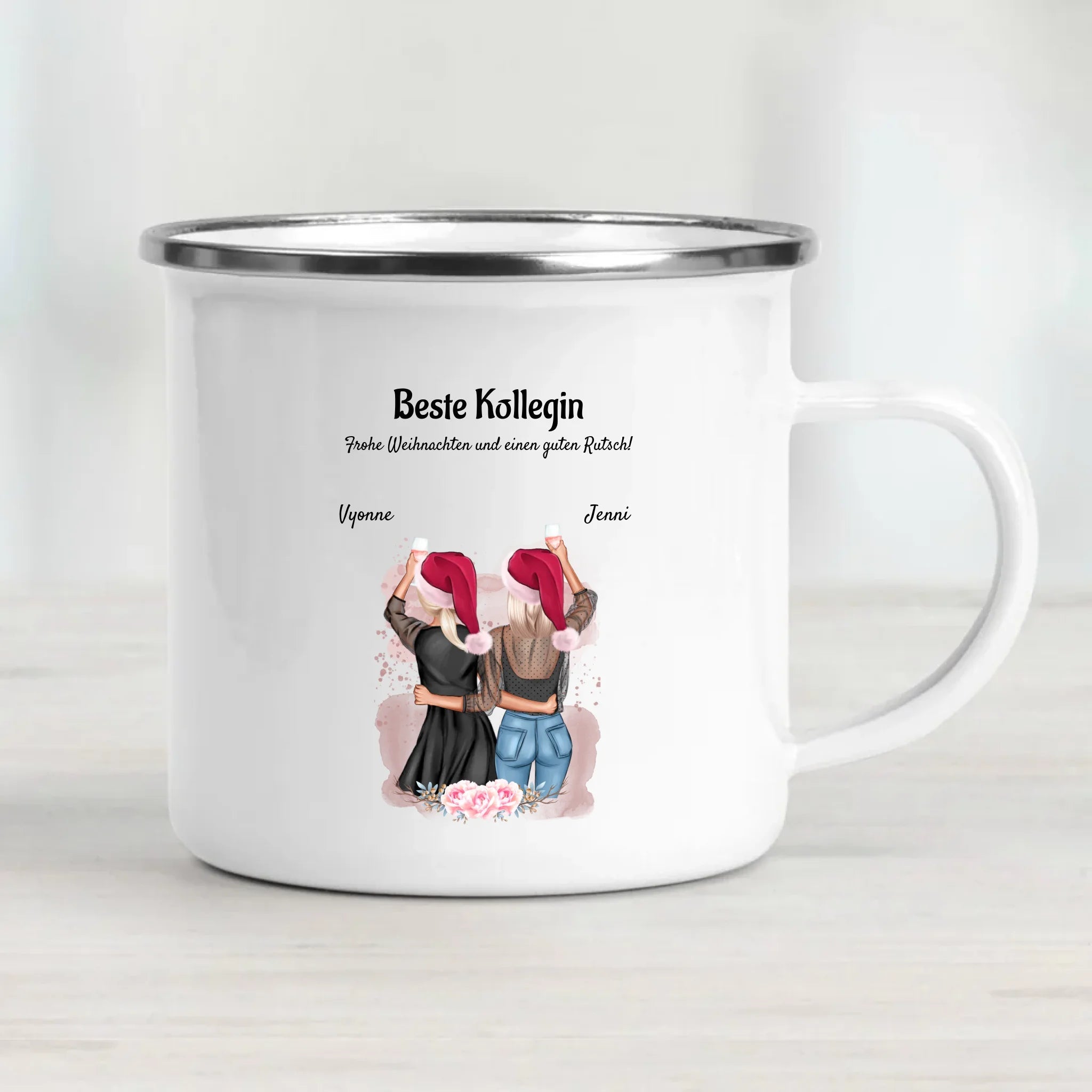 Personalisierte Arbeitskollegin Tasse Geschenk Weihnachten - Cantty