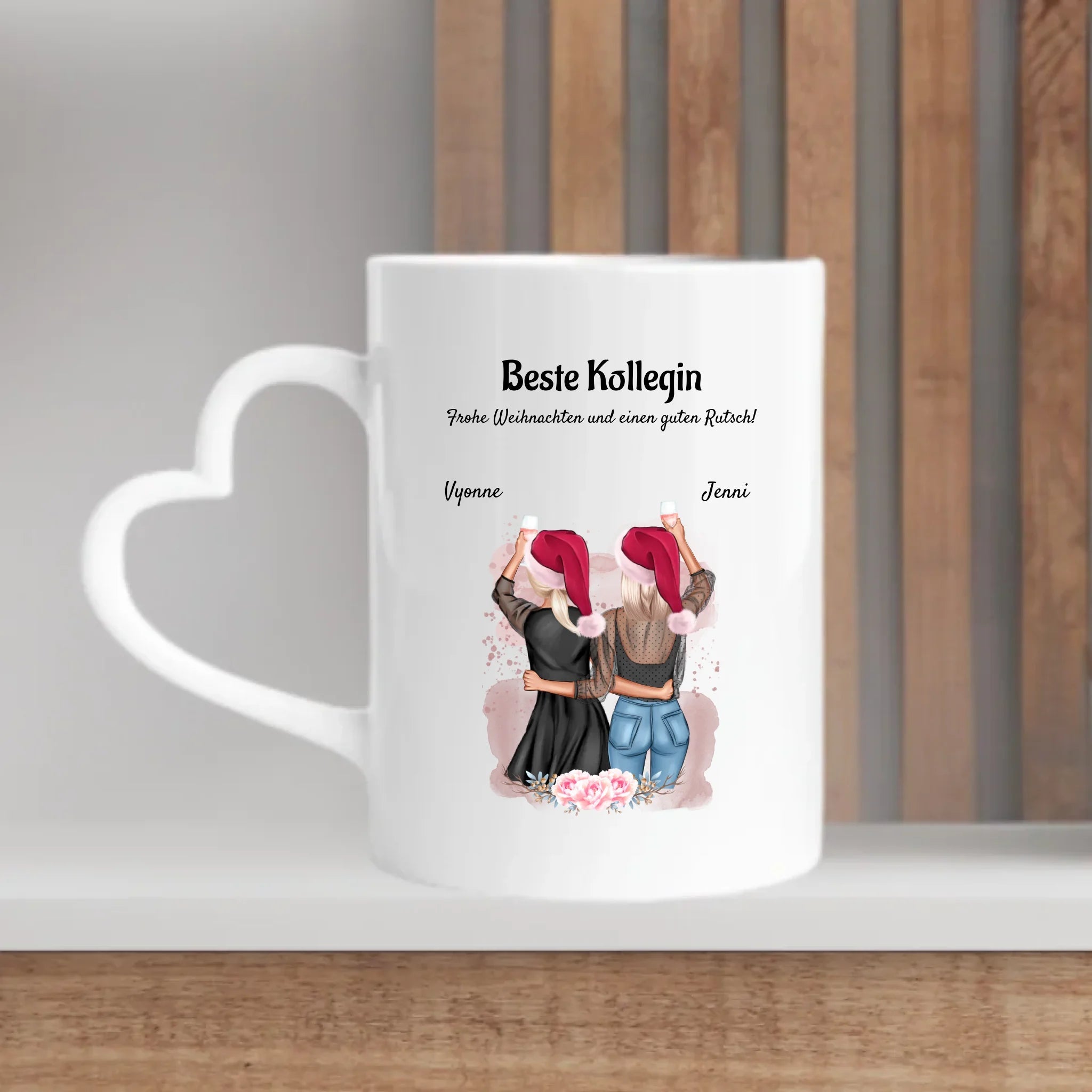 Personalisierte Arbeitskollegin Tasse Geschenk Weihnachten - Cantty
