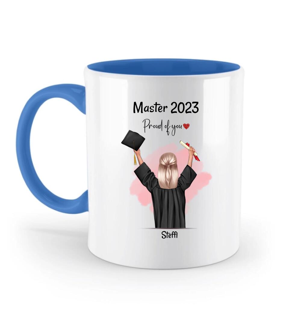 Personalisierte Master Tasse zum Abschluss - Cantty