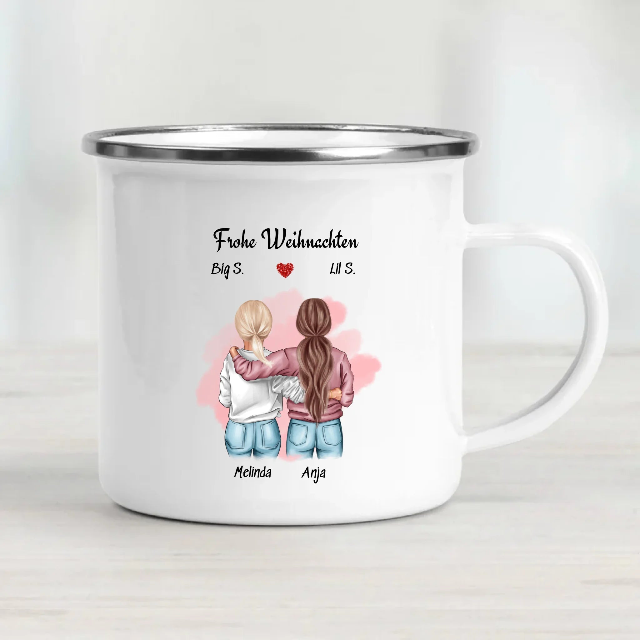 Personalisierte Schwester Tasse Geschenk Weihnachten - Cantty