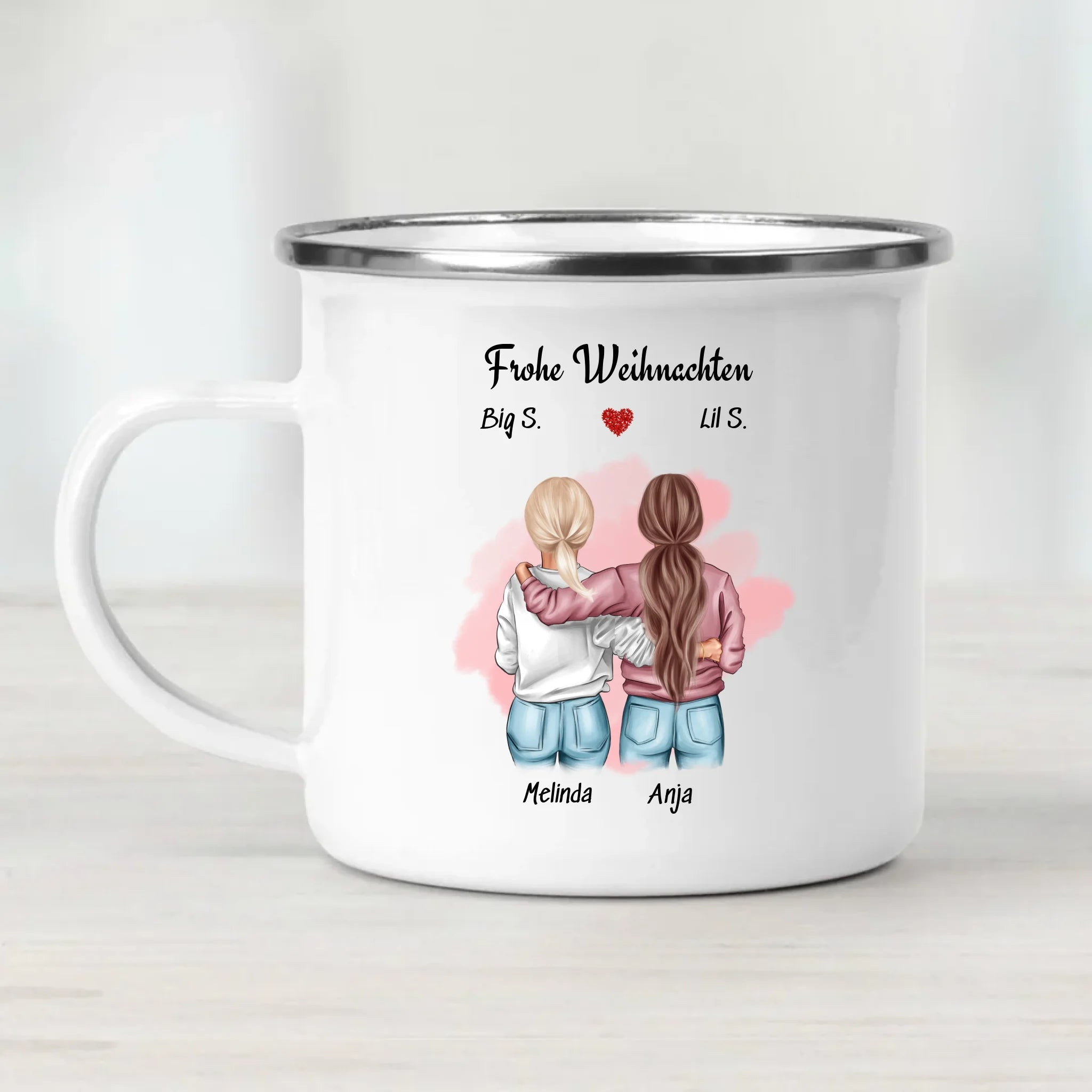 Personalisierte Schwester Tasse Geschenk Weihnachten - Cantty