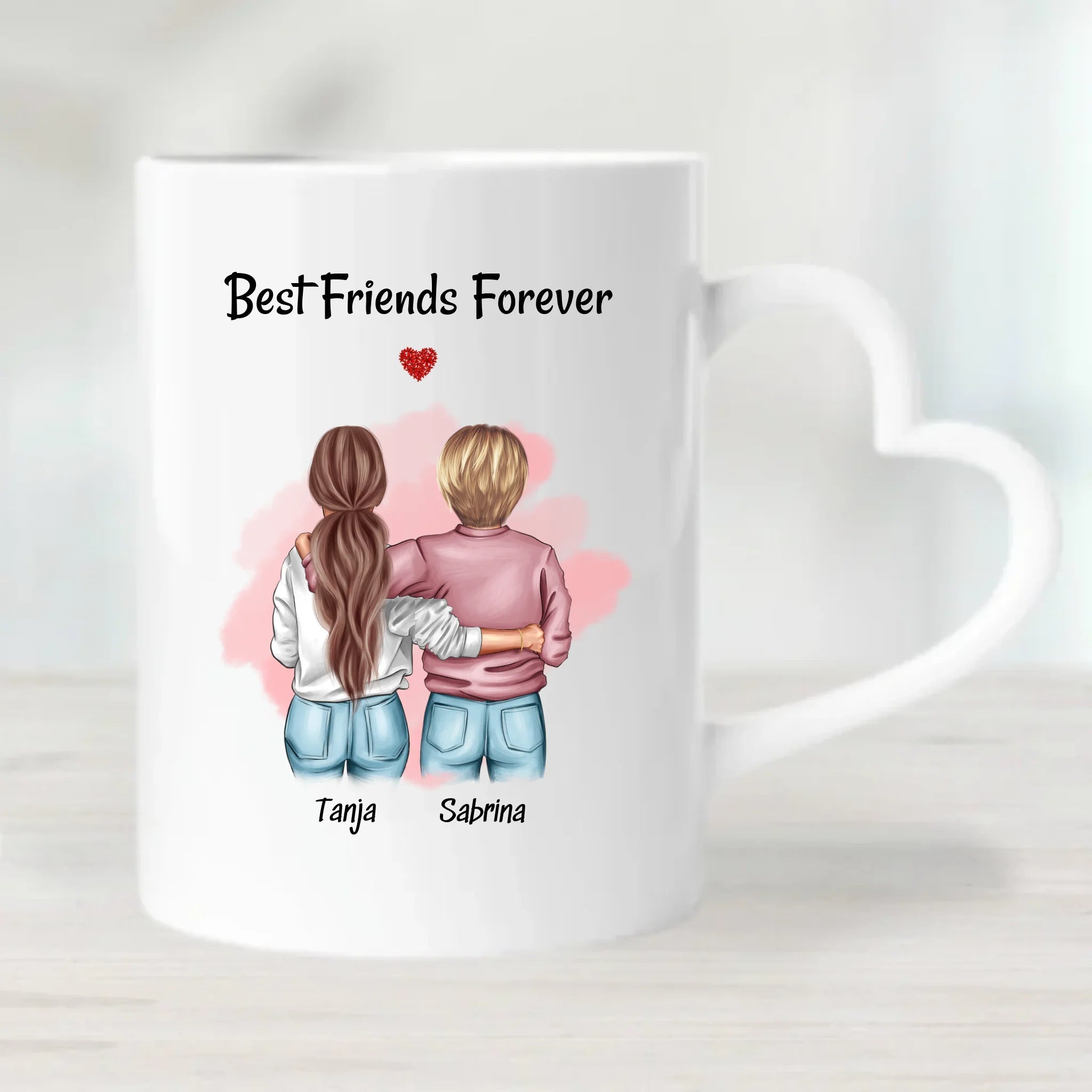 Personalisierte Tasse Beste Freundin Geschenk - Cantty