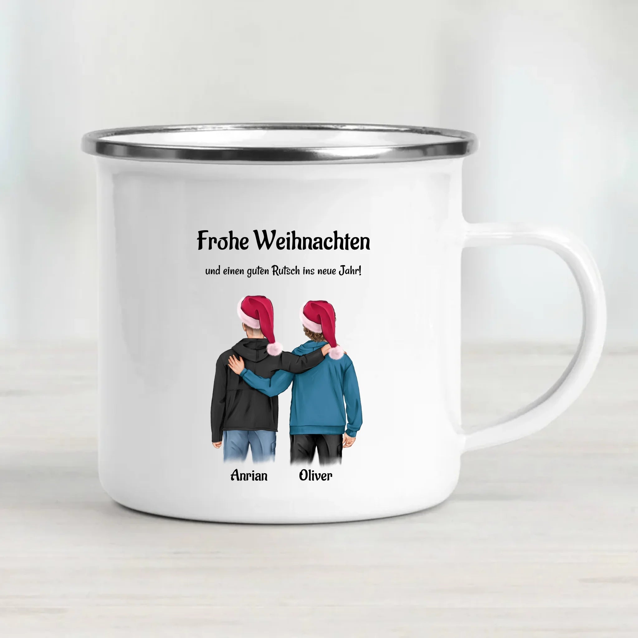 Personalisierte Tasse für beste Freunde Männer Weihnachtsgeschenk - Cantty