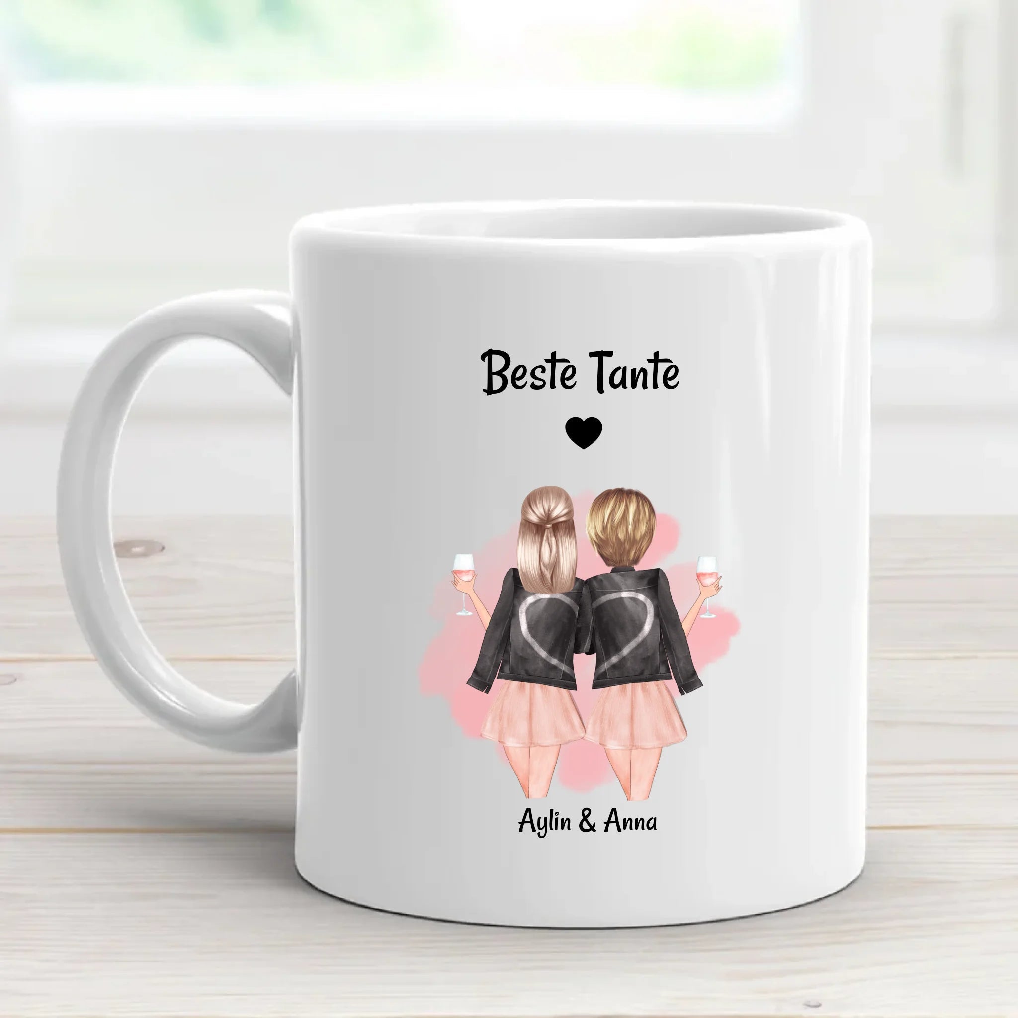 Personalisierte Tasse für Tante - Cantty