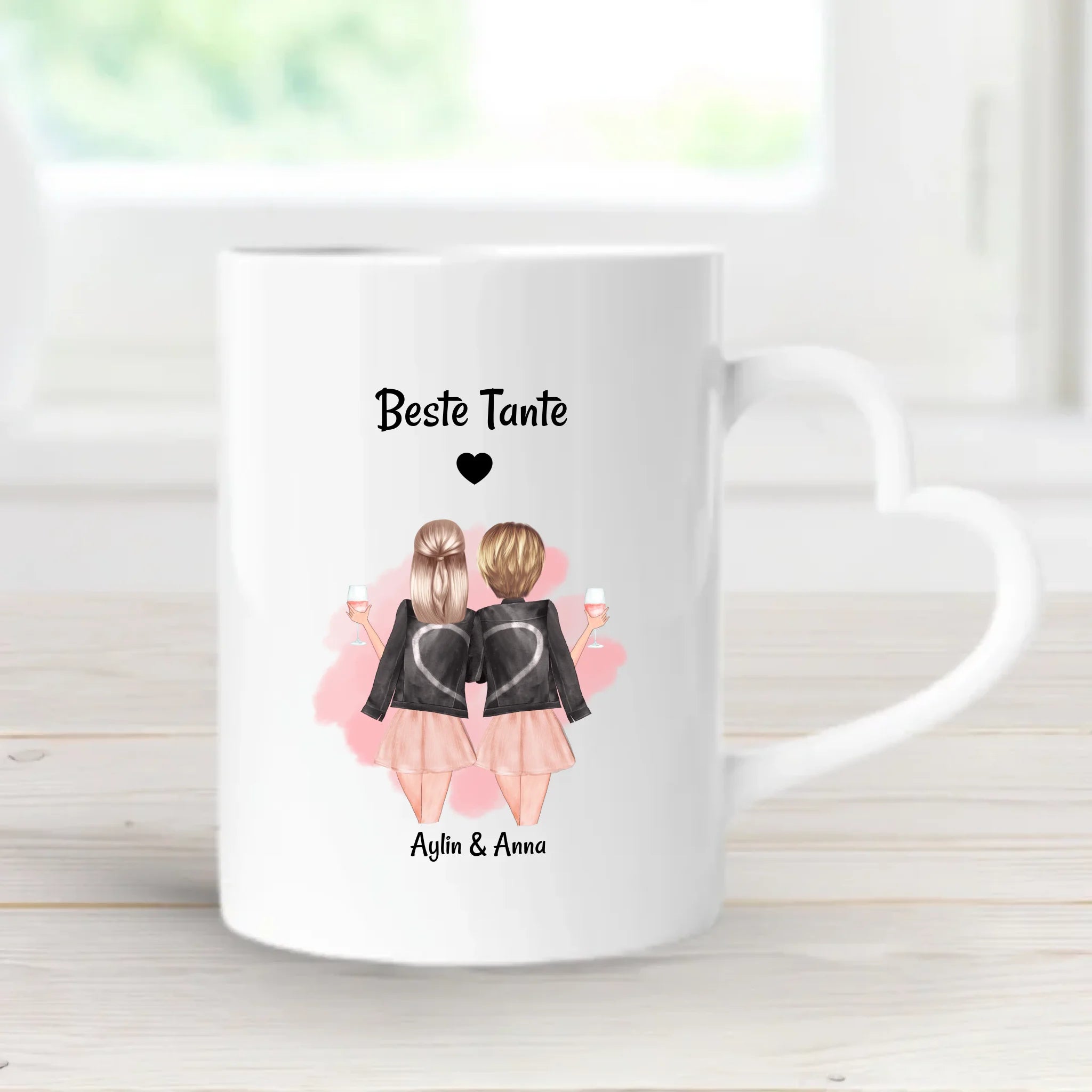 Personalisierte Tasse für Tante - Cantty