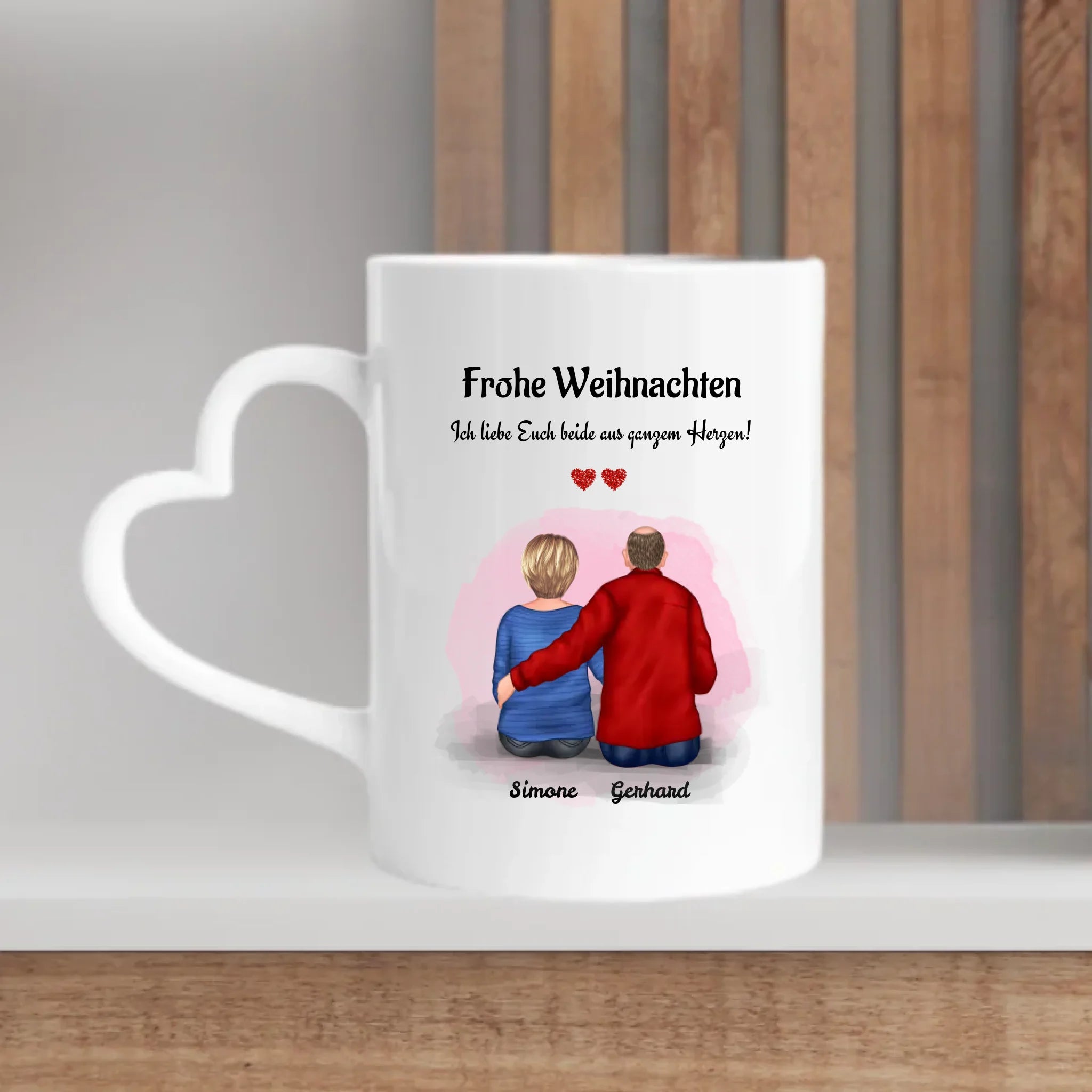 Personalisierte Tasse Geschenk für Oma Opa Weihnachten - Cantty