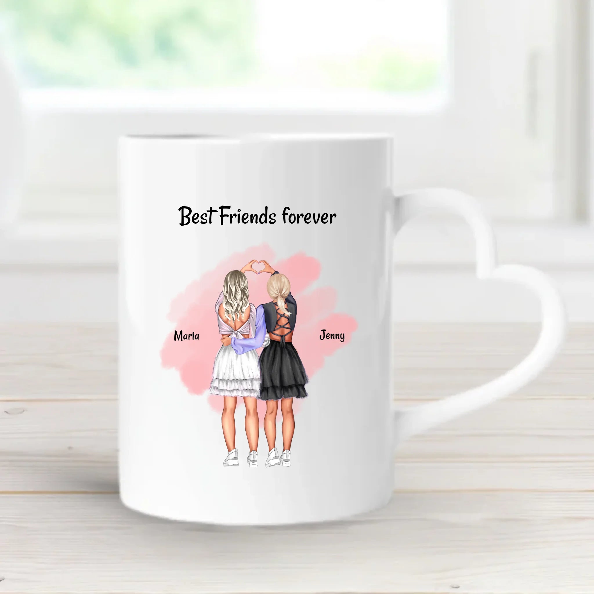 Personalisierte Tasse Mädchen Geschenk Beste Freundin - Cantty