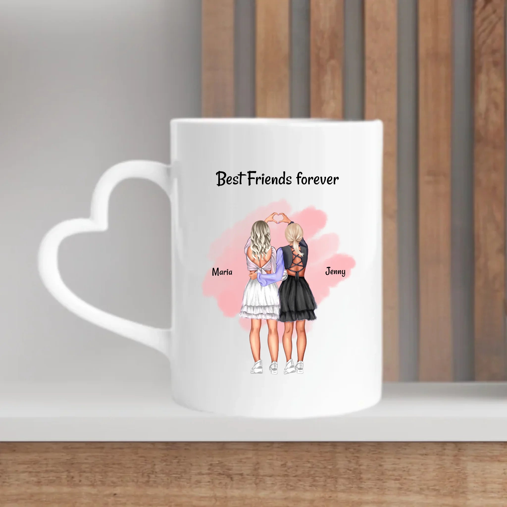 Personalisierte Tasse Mädchen Geschenk Beste Freundin - Cantty