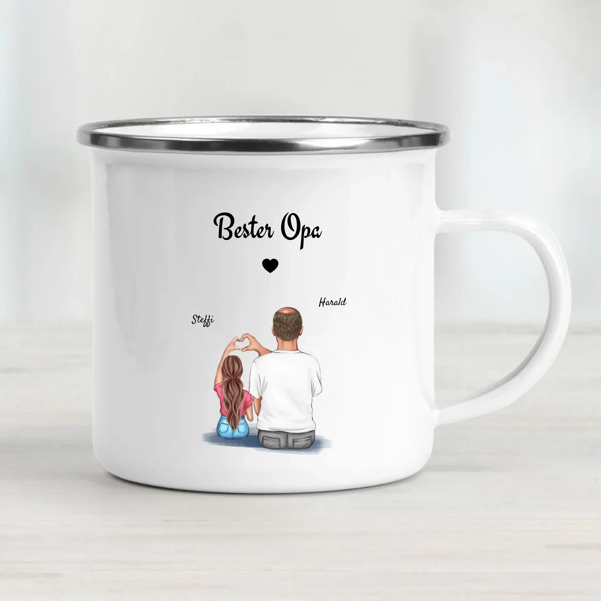 Personalisierte Tasse Opa Weihnachtsgeschenk selber gestalten - Cantty