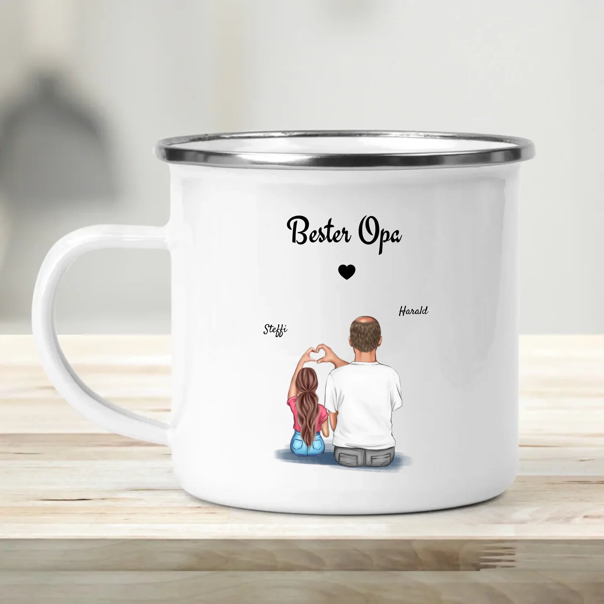 Personalisierte Tasse Opa Weihnachtsgeschenk selber gestalten - Cantty