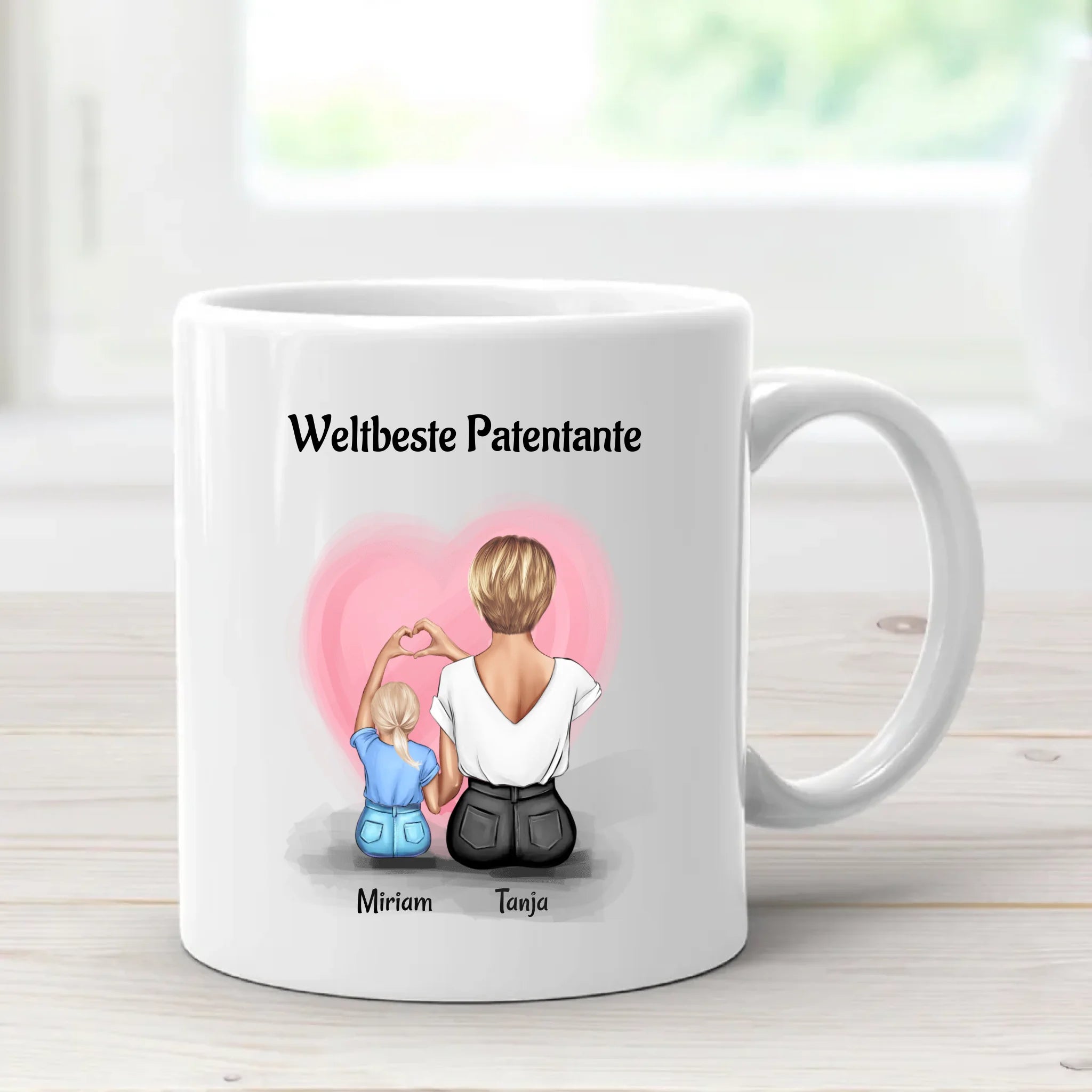 Personalisierte Tasse Patentante Geschenk kaufen - Cantty