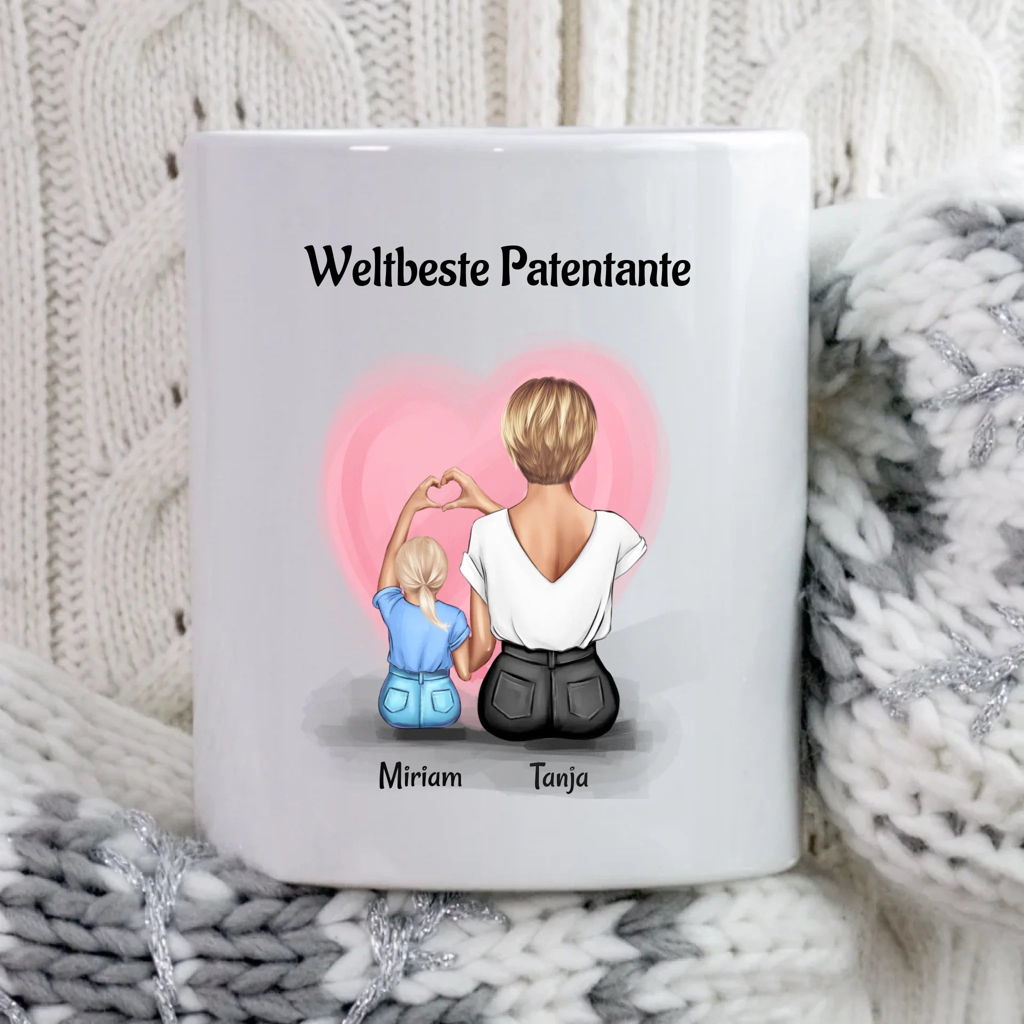 Personalisierte Tasse Patentante Geschenk kaufen - Cantty