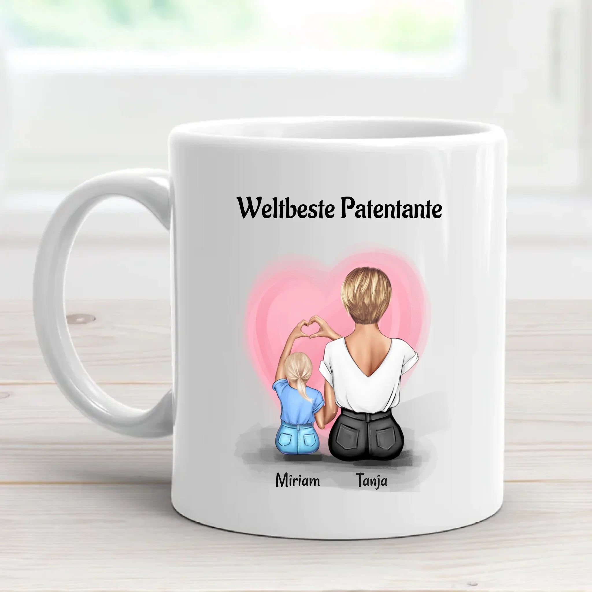 Personalisierte Tasse Patentante Geschenk kaufen - Cantty