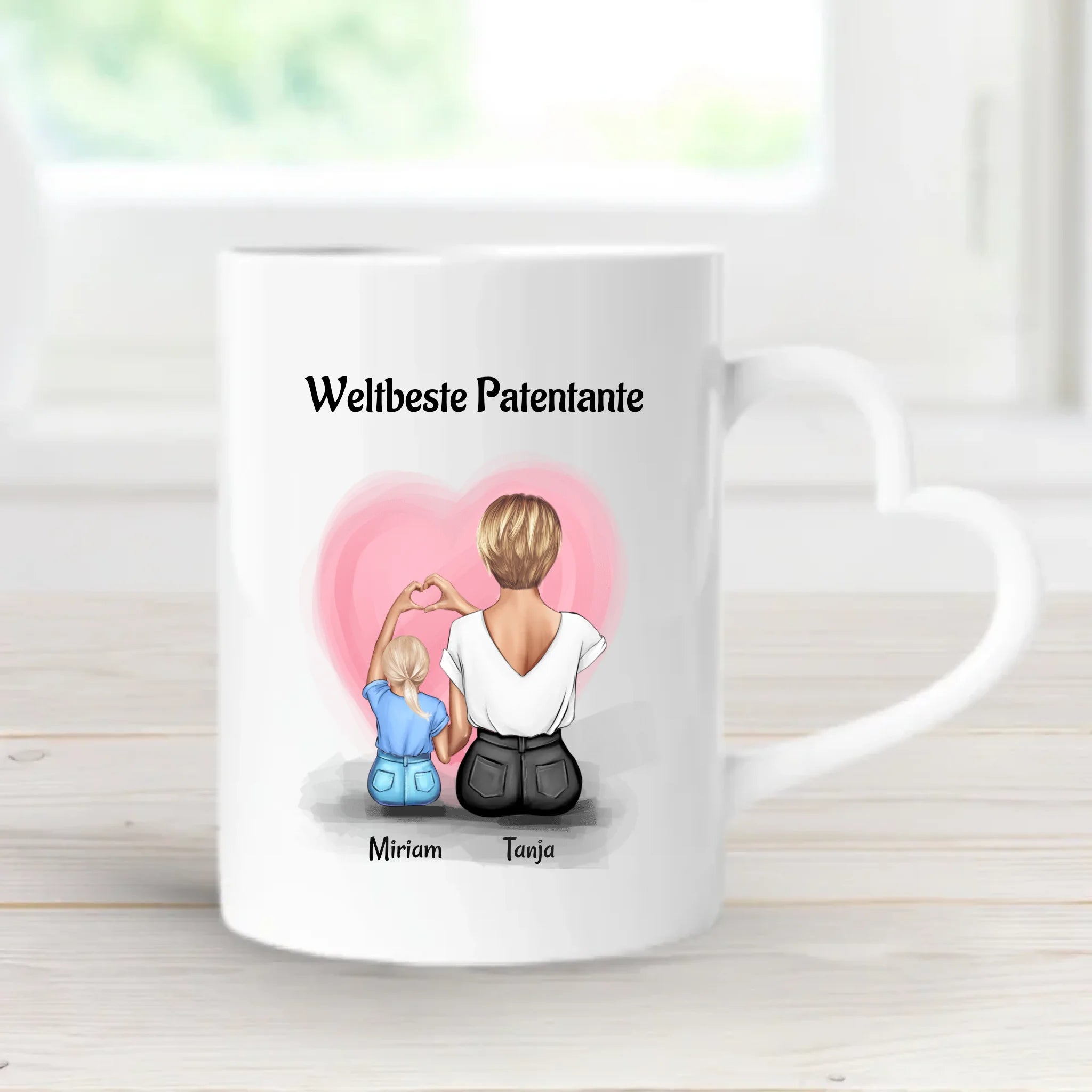 Personalisierte Tasse Patentante Geschenk kaufen - Cantty