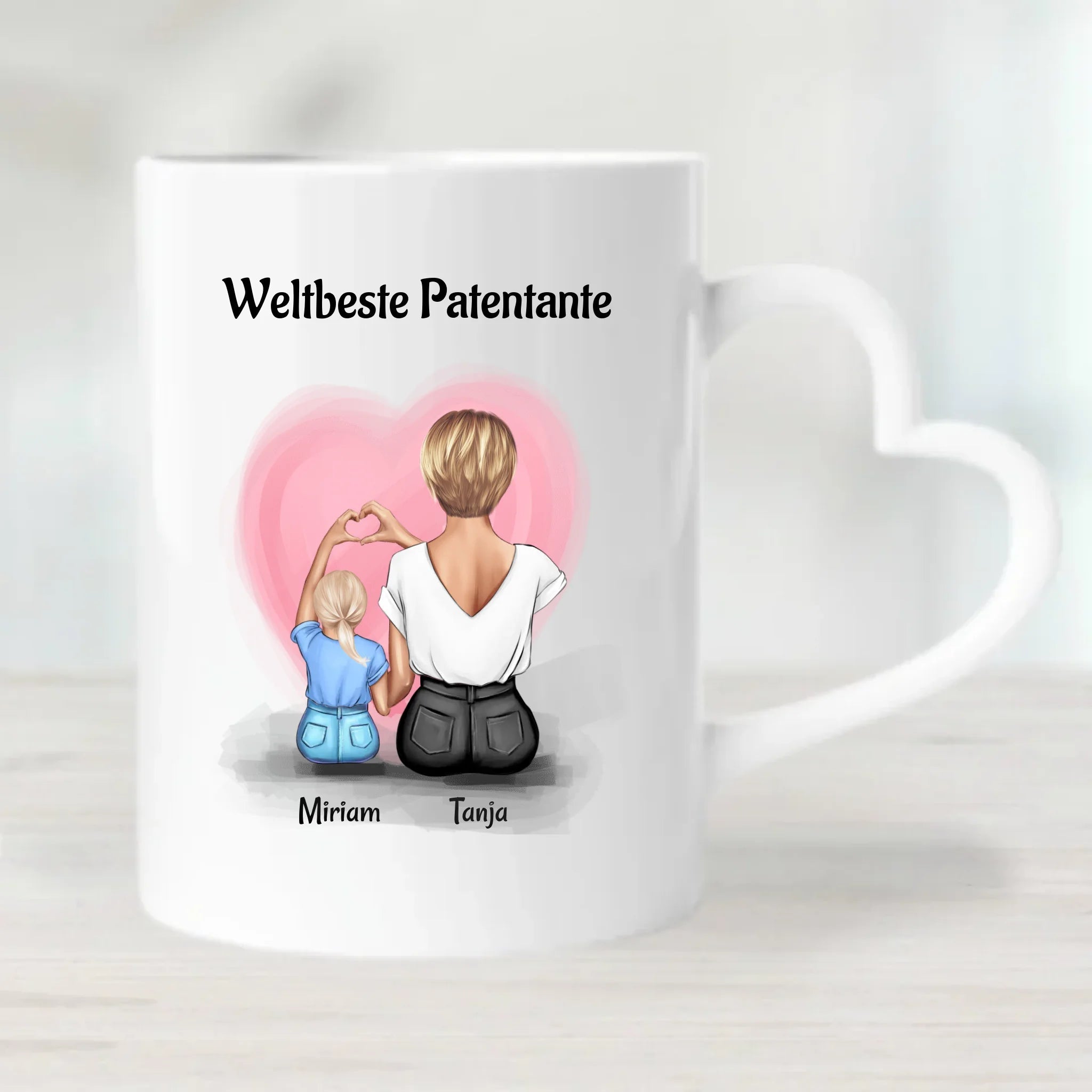 Personalisierte Tasse Patentante Geschenk kaufen - Cantty