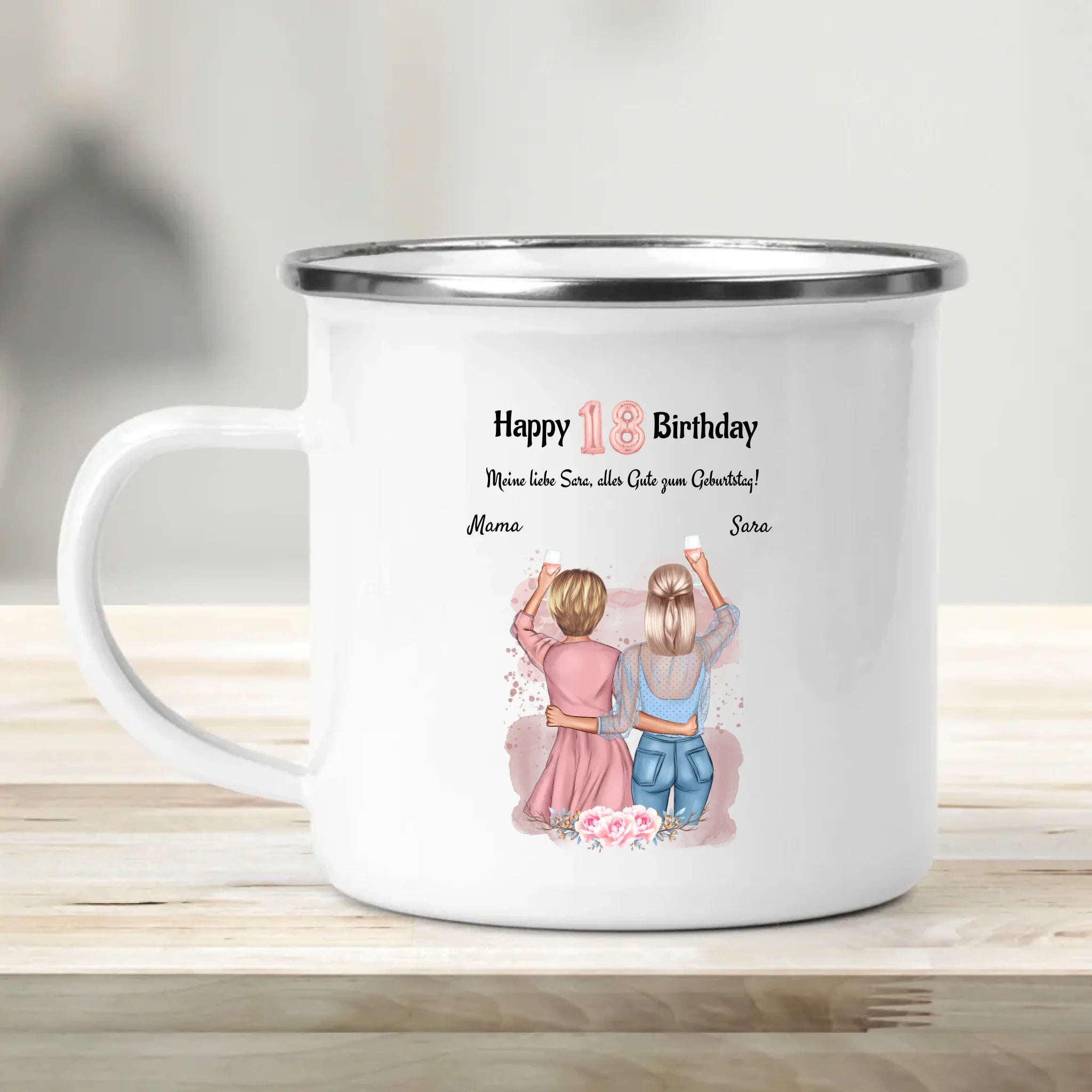 Personalisierte Tasse Tochter Geburtstag Geschenk - Cantty