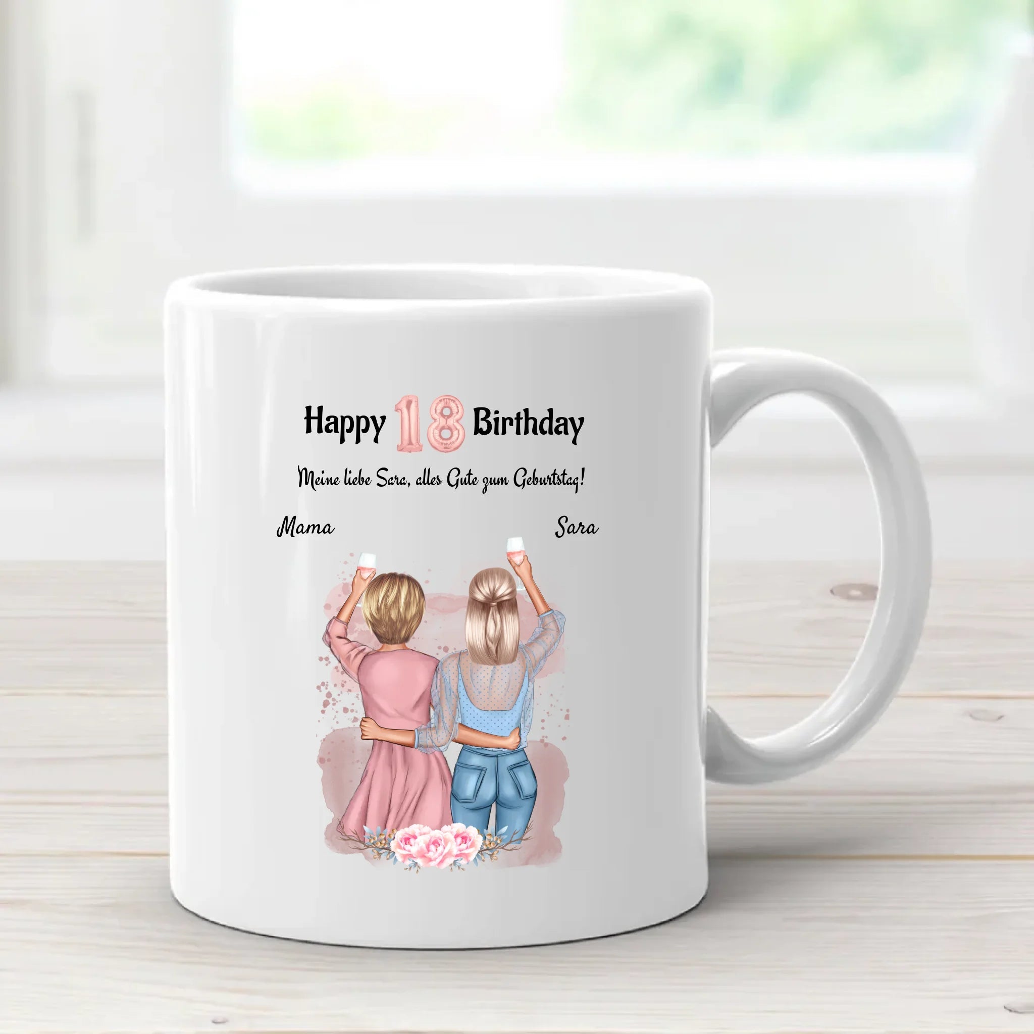 Personalisierte Tasse Tochter Geburtstag Geschenk - Cantty