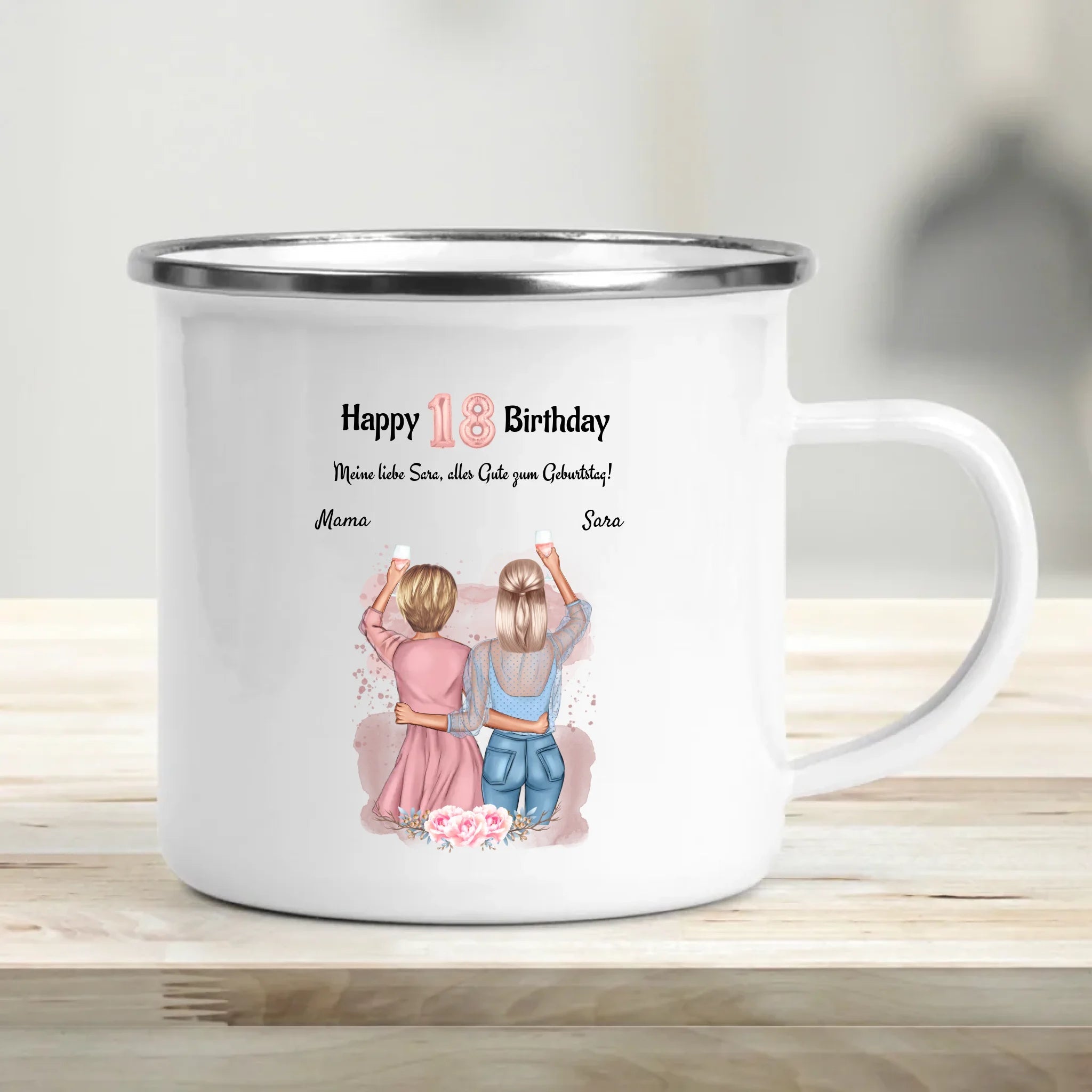 Personalisierte Tasse Tochter Geburtstag Geschenk - Cantty