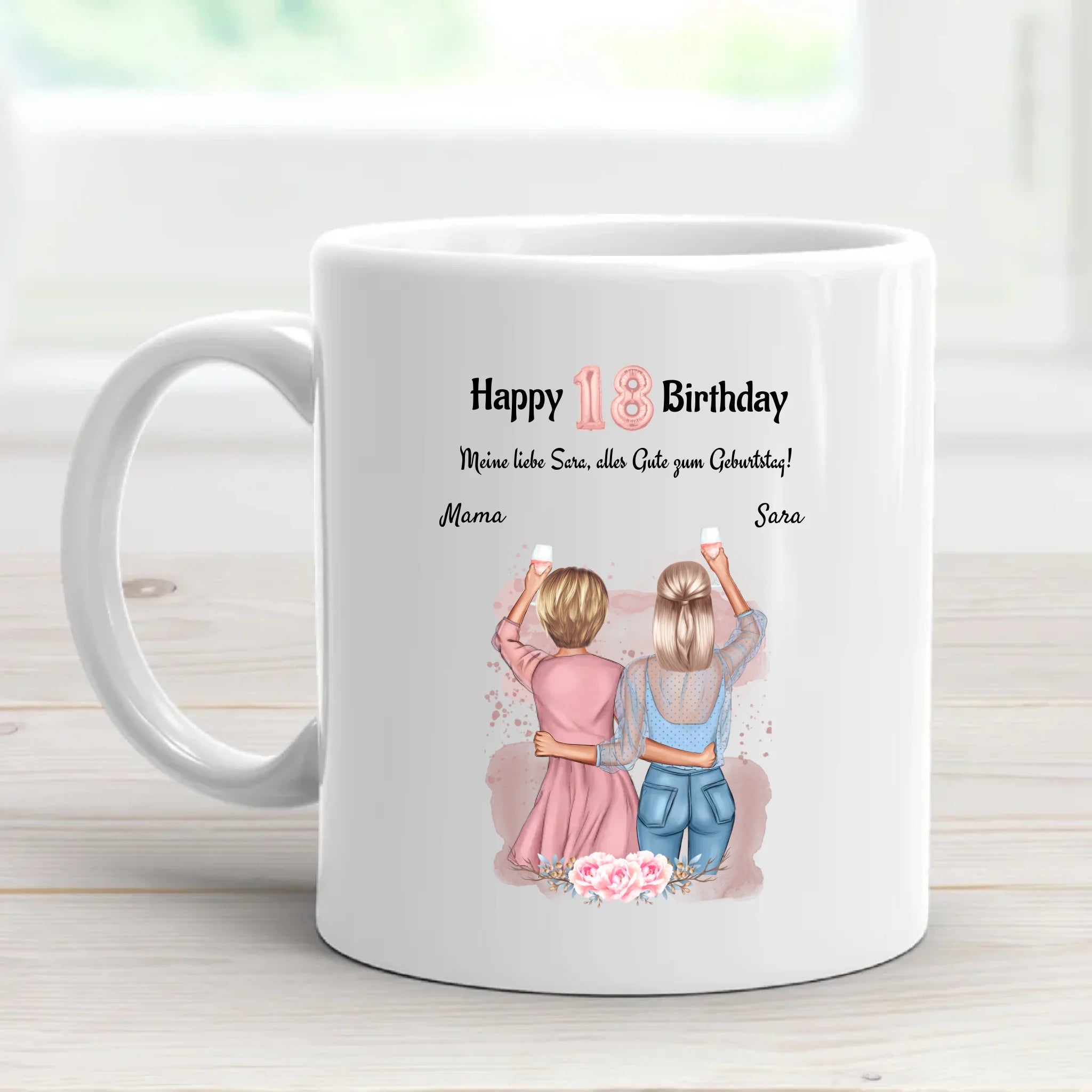 Personalisierte Tasse Tochter Geburtstag Geschenk - Cantty