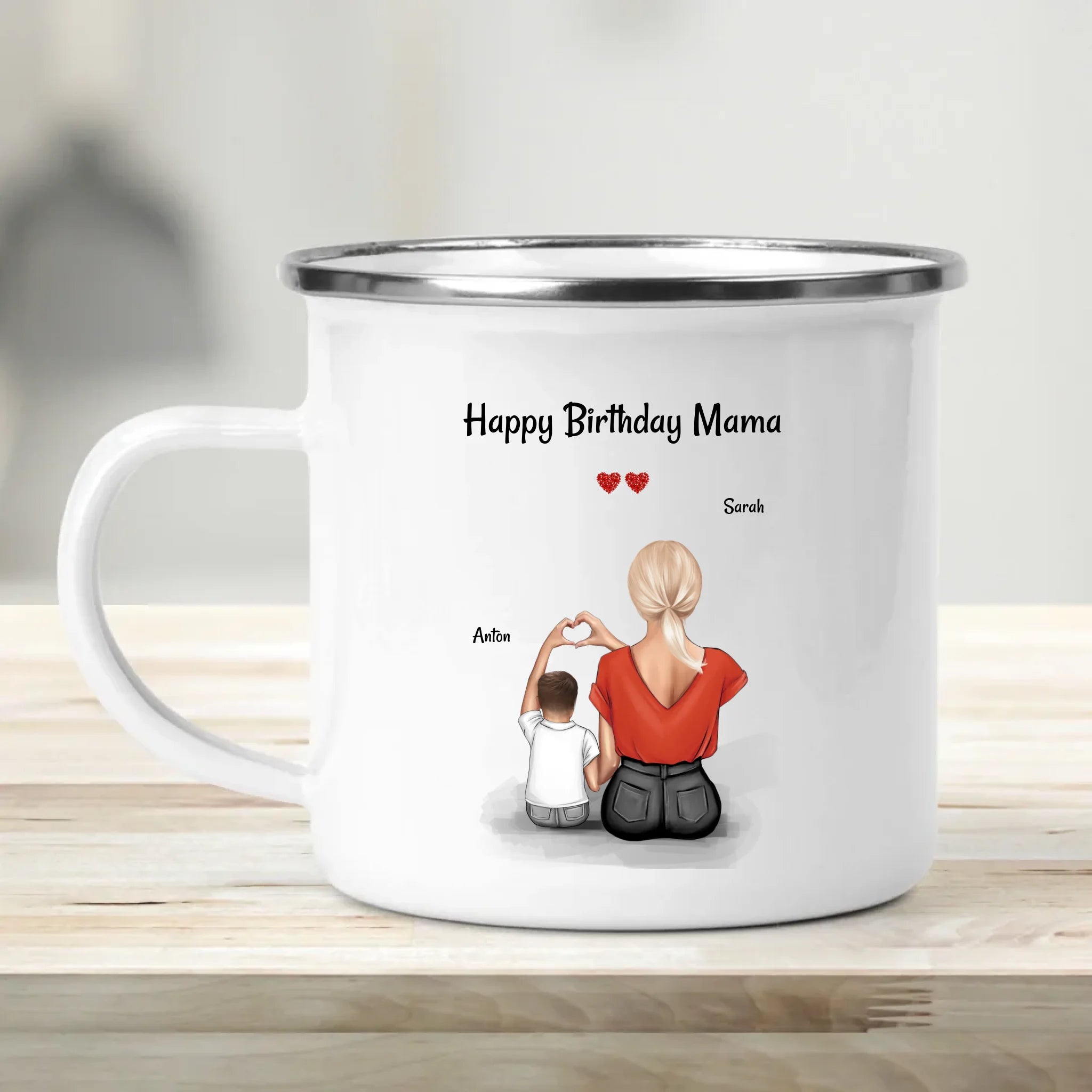 Personalisiertes Mutter Geburtstag Tasse Geschenk von kleinen Sohn - Cantty
