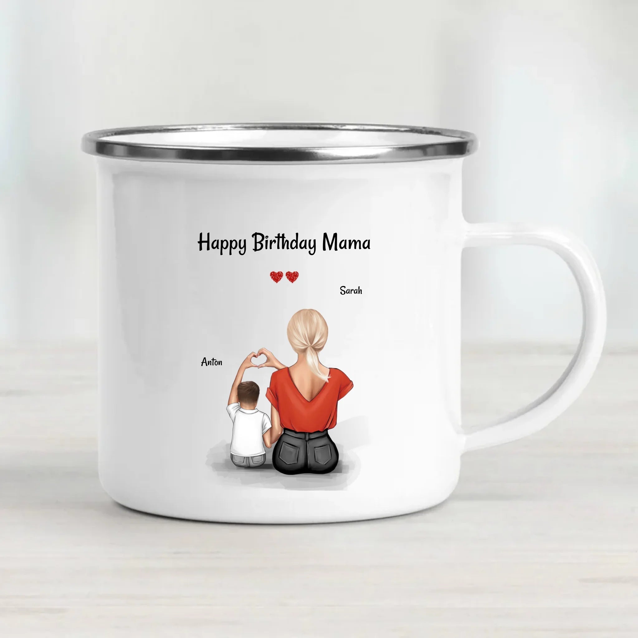 Personalisiertes Mutter Geburtstag Tasse Geschenk von kleinen Sohn - Cantty