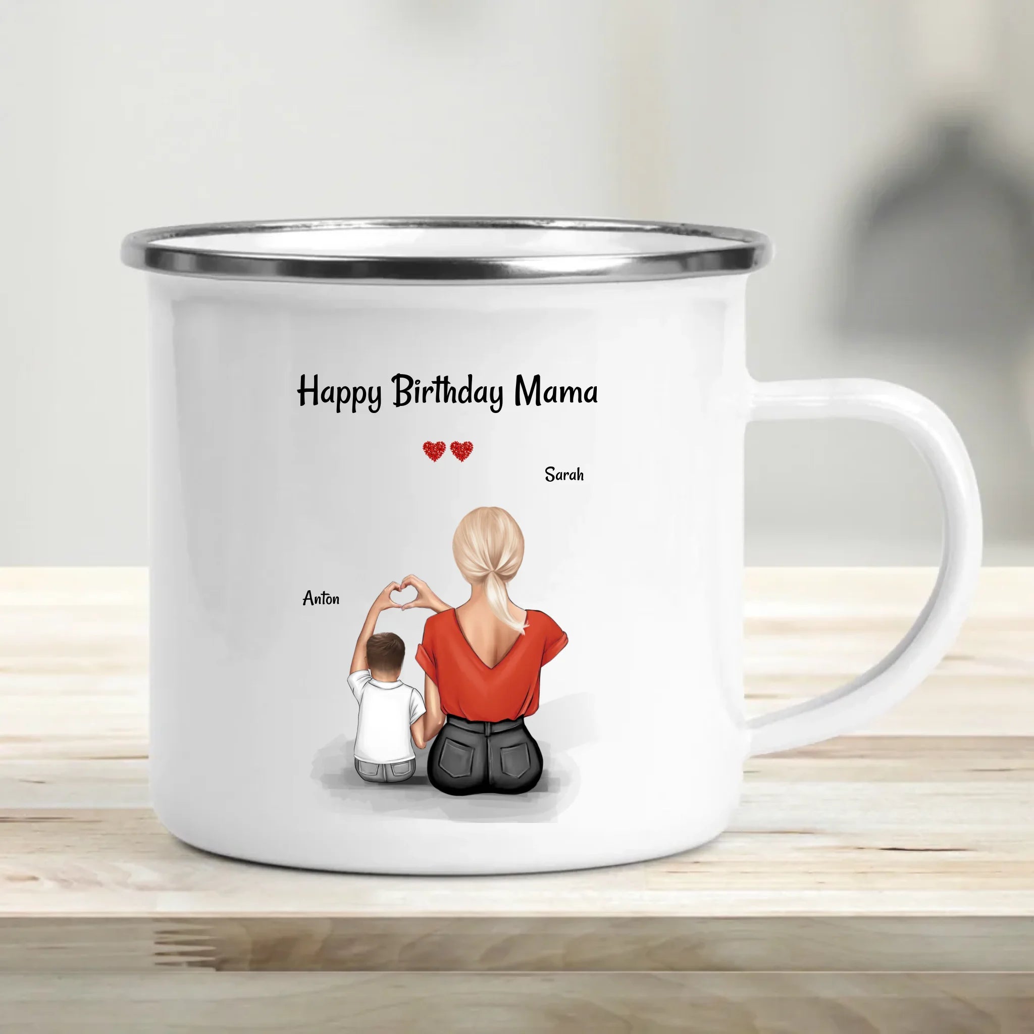 Personalisiertes Mutter Geburtstag Tasse Geschenk von kleinen Sohn - Cantty
