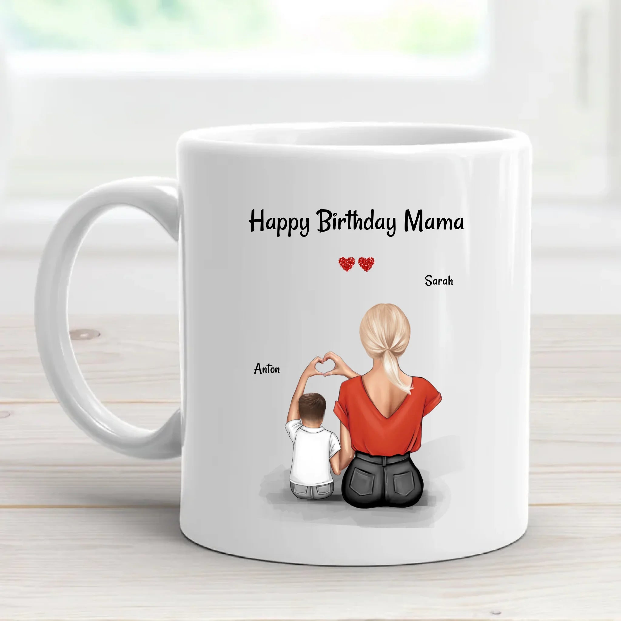 Personalisiertes Mutter Geburtstag Tasse Geschenk von kleinen Sohn - Cantty