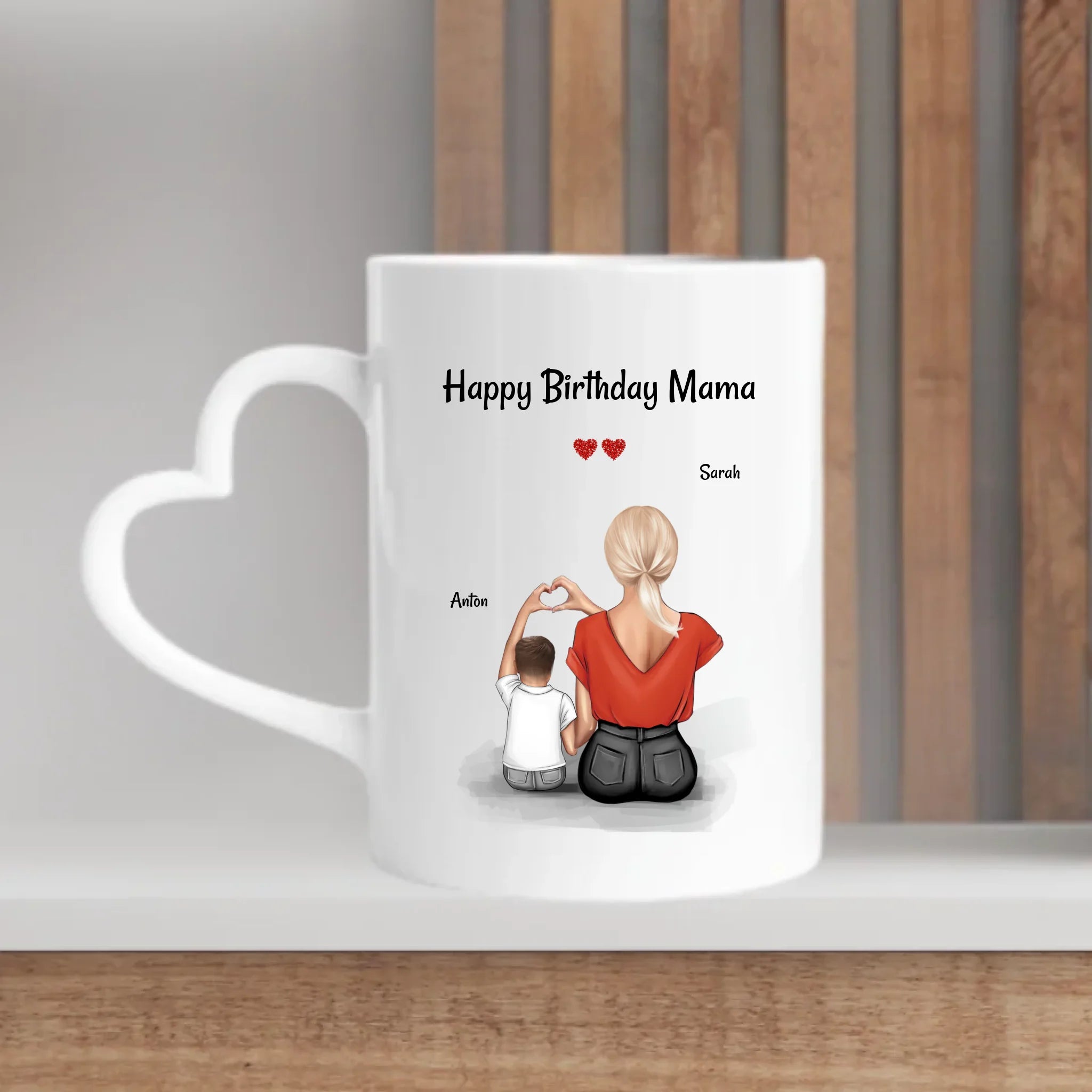 Personalisiertes Mutter Geburtstag Tasse Geschenk von kleinen Sohn - Cantty