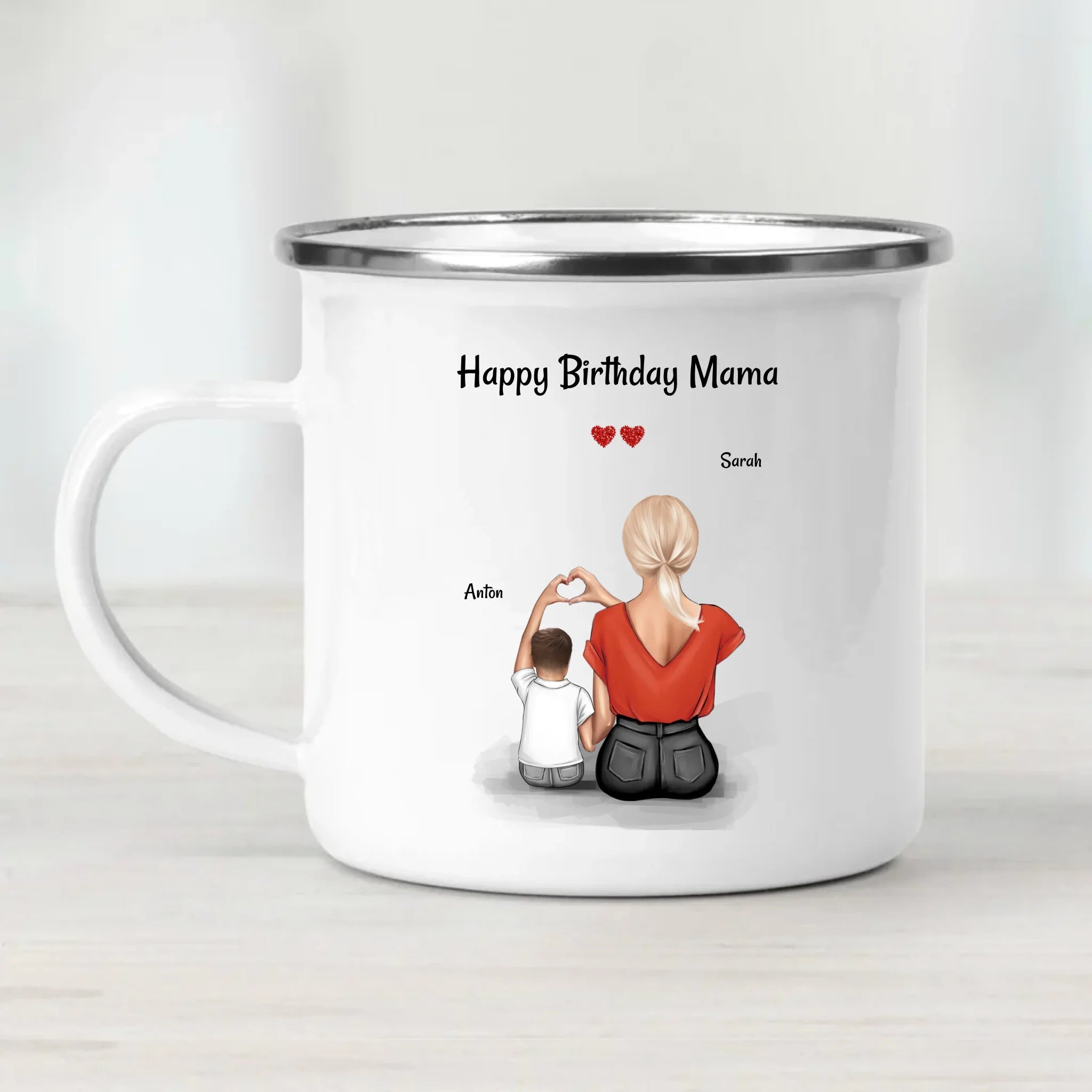 Personalisiertes Mutter Geburtstag Tasse Geschenk von kleinen Sohn - Cantty