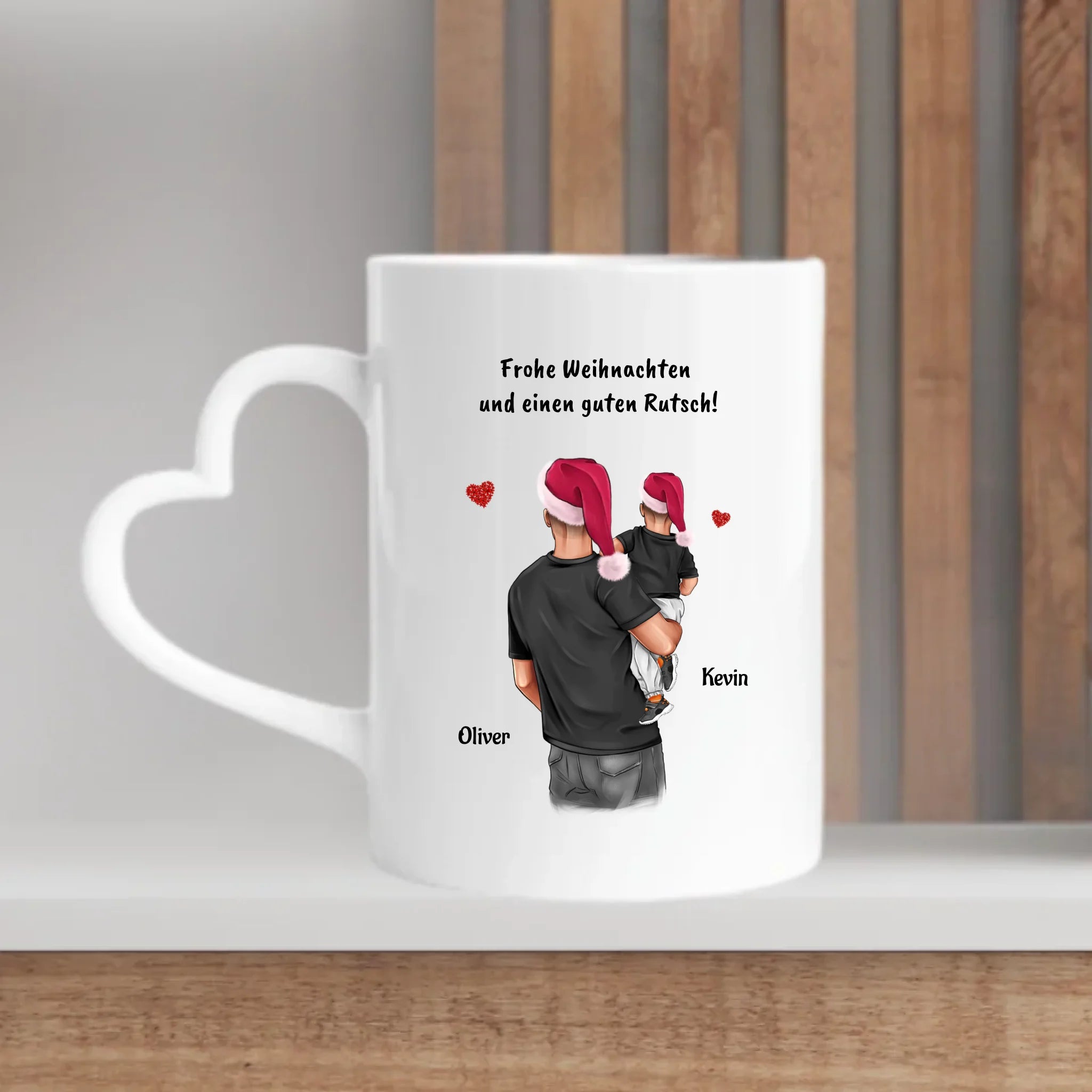 Personalisiertes Weihnachtsgeschenk Patenonkel Tasse - Cantty