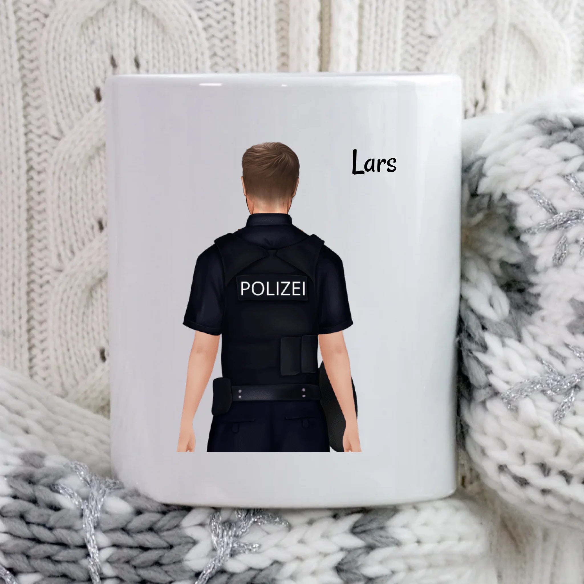 Polizist Mann Tasse Beförderung & Ausbildung Abschluss - Cantty