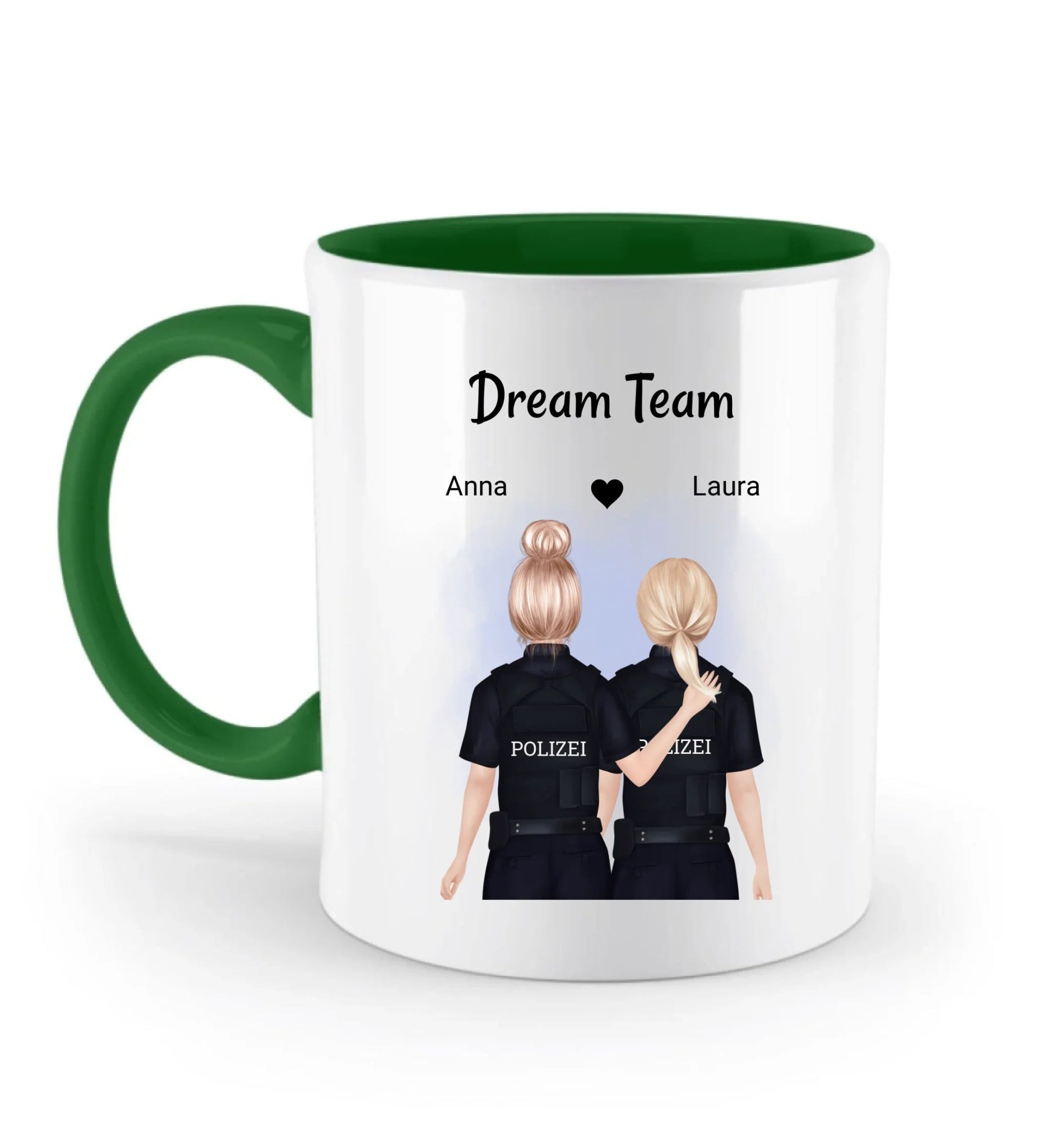 Polizistin Kollegin Tasse Geschenk personalisiert - Cantty