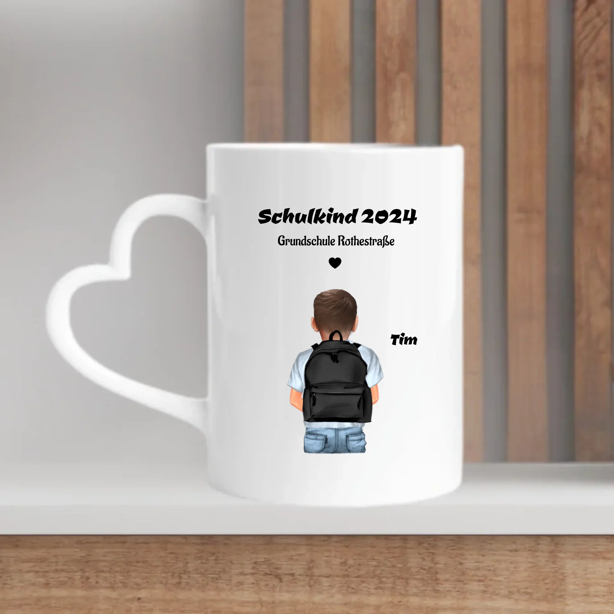 Schulkind Geschenk Tasse für Junge - Cantty