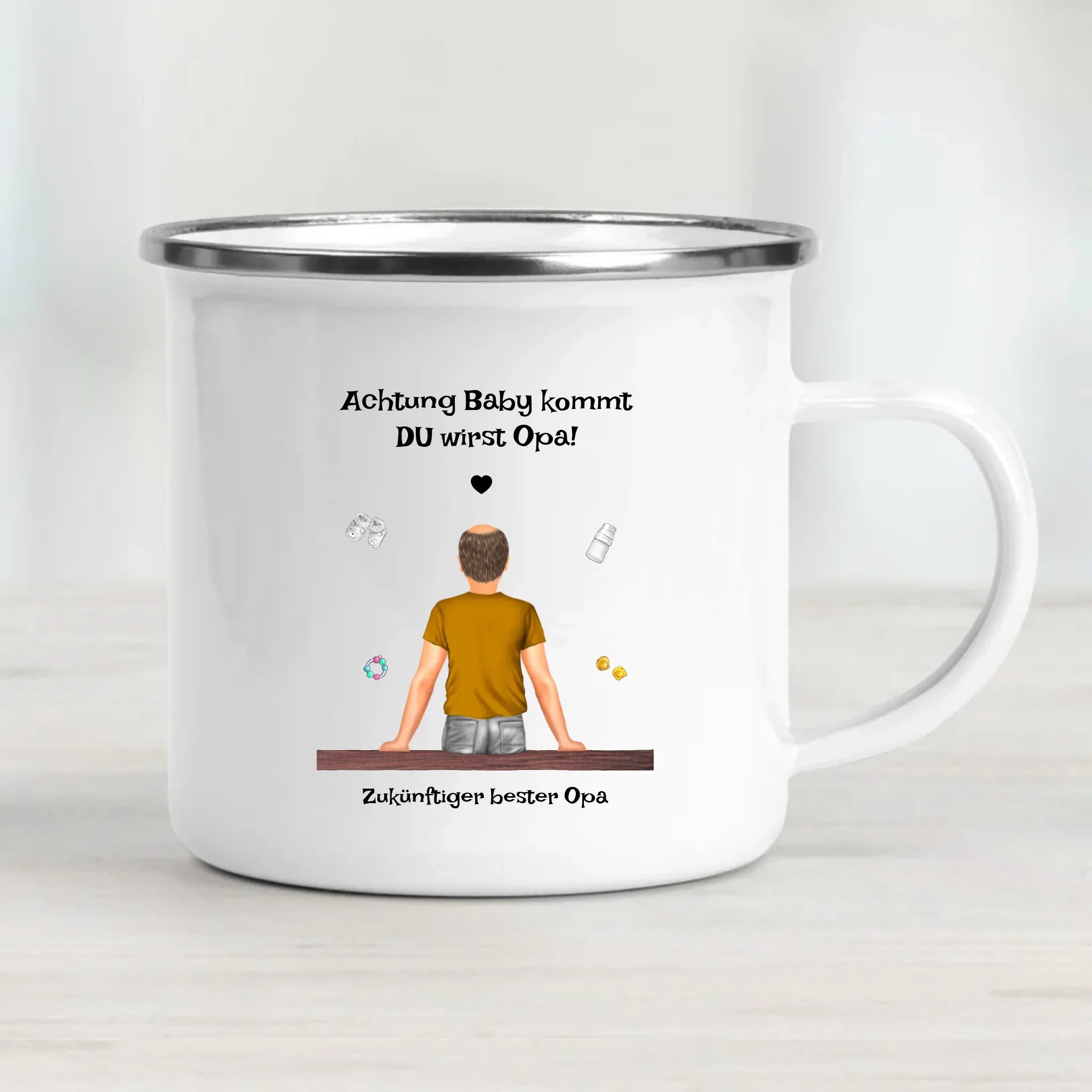 Schwangerschaft Ankündigung Tasse Geschenk für Vater - Cantty