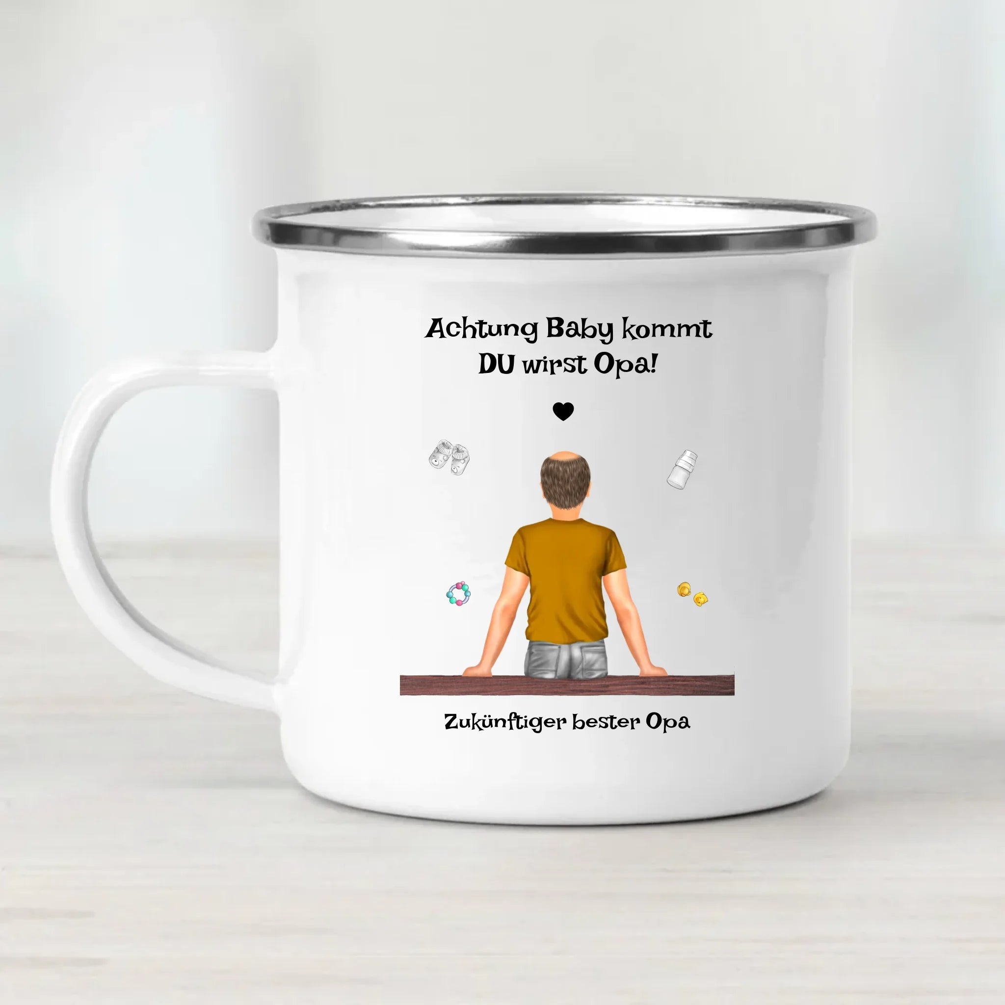 Schwangerschaft Ankündigung Tasse Geschenk für Vater - Cantty