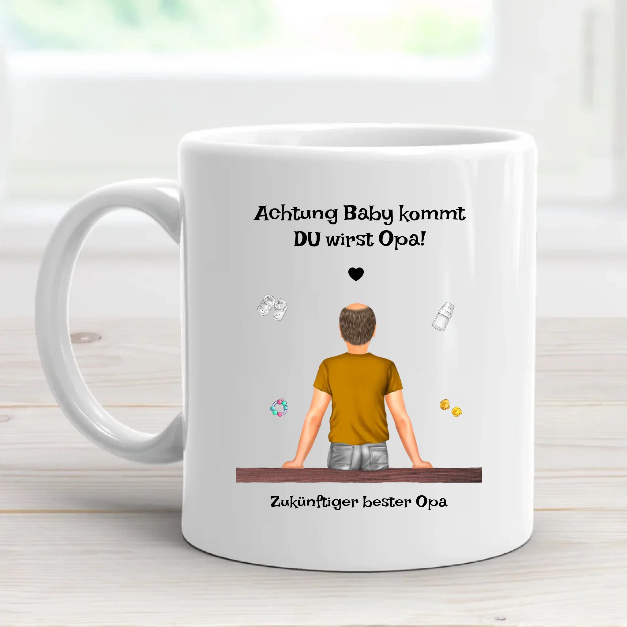 Schwangerschaft Ankündigung Tasse Geschenk für Vater - Cantty