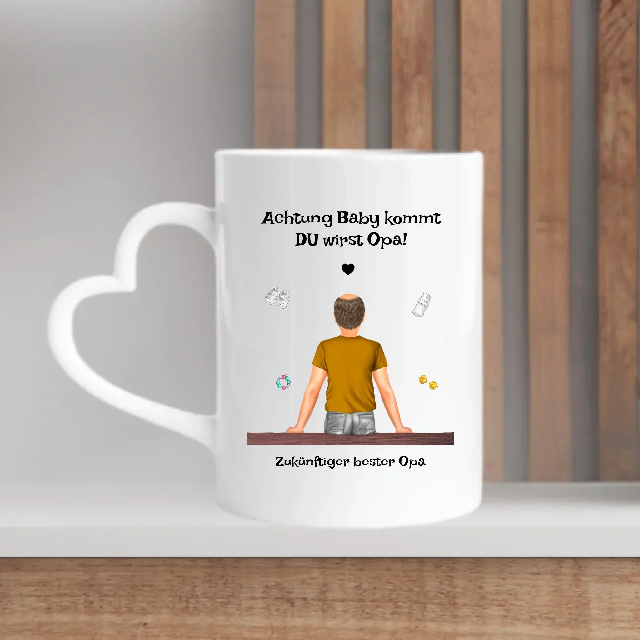 Schwangerschaft Ankündigung Tasse Geschenk für Vater - Cantty