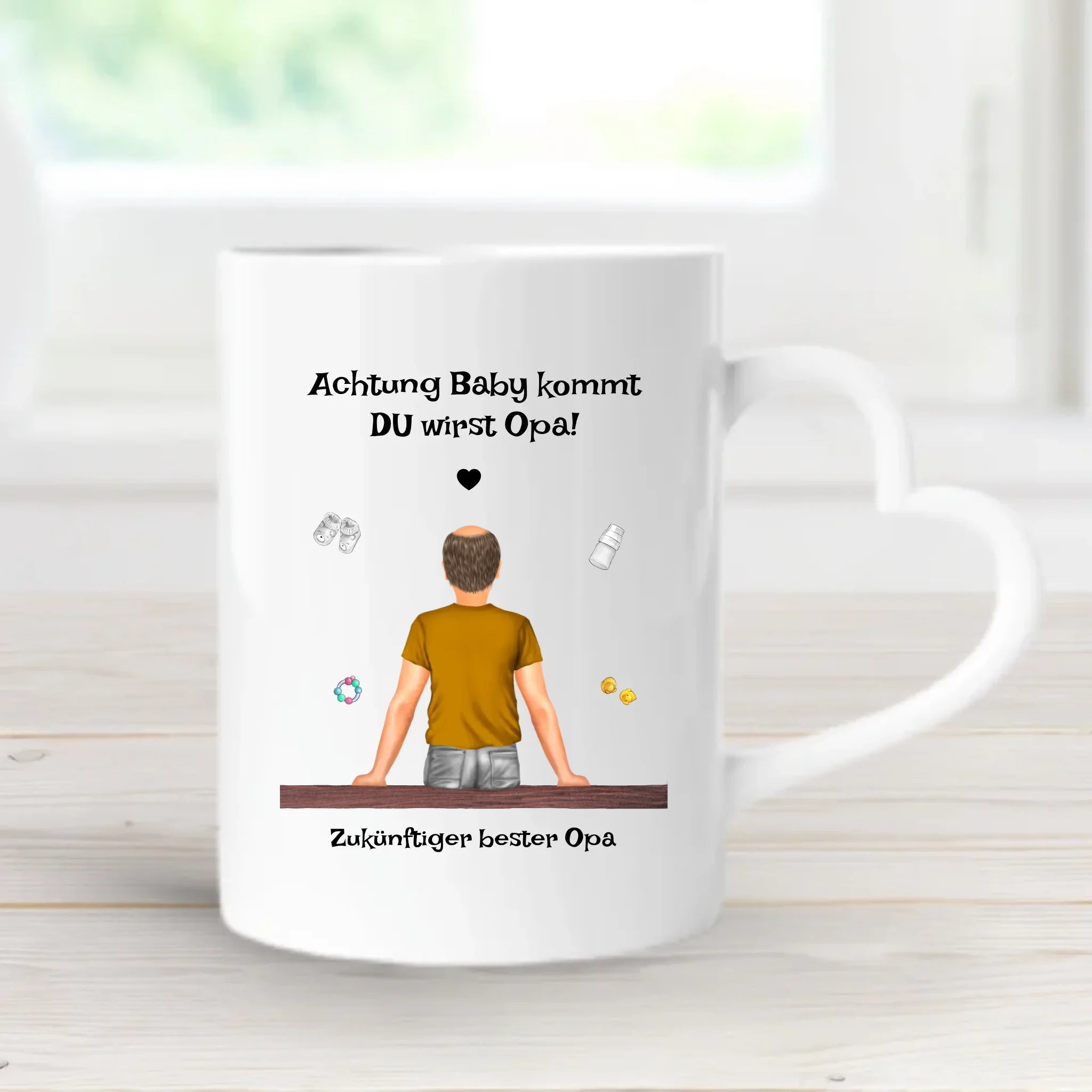 Schwangerschaft Ankündigung Tasse Geschenk für Vater - Cantty