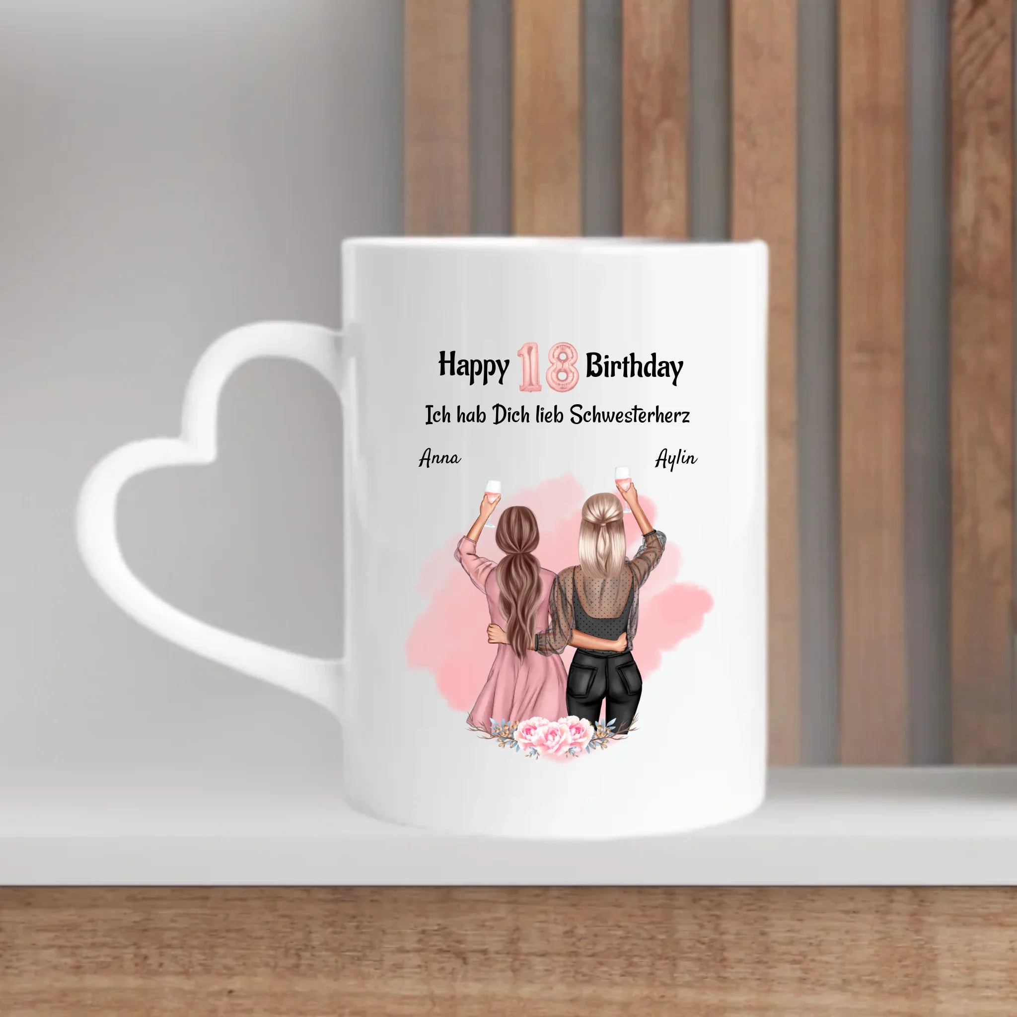 Schwestern Tasse Geschenk für 2 Personen - Cantty