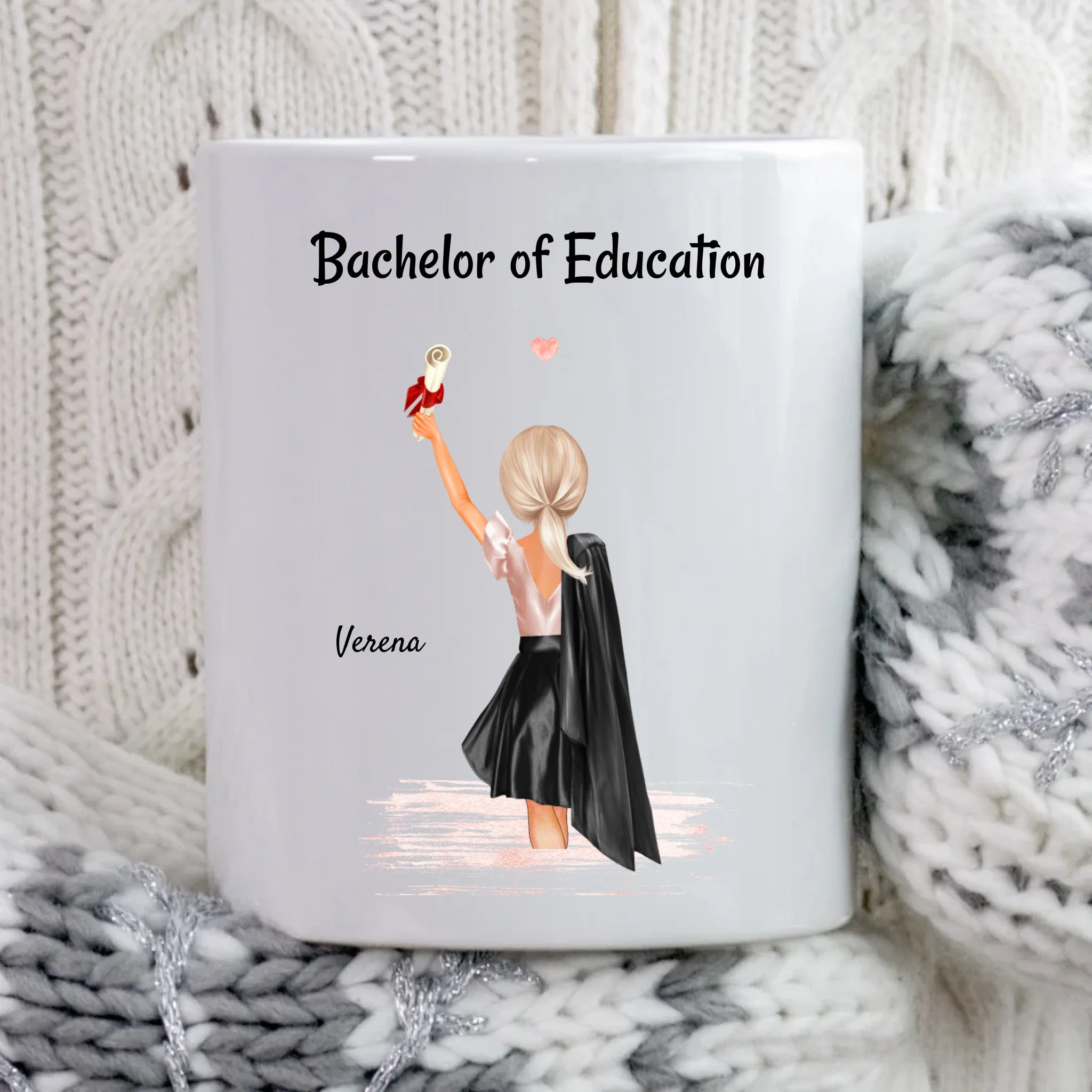 Studium Abschluss Geschenk Tasse für Mädchen - Cantty