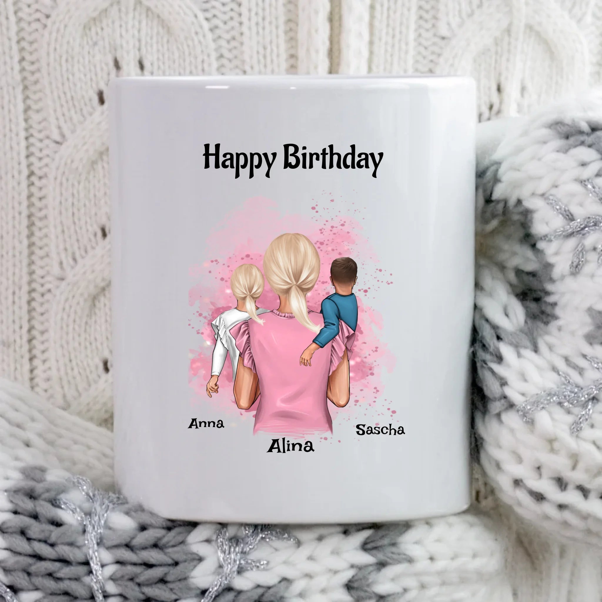 Tante Geburtstagsgeschenk Tasse mit Namen - Cantty